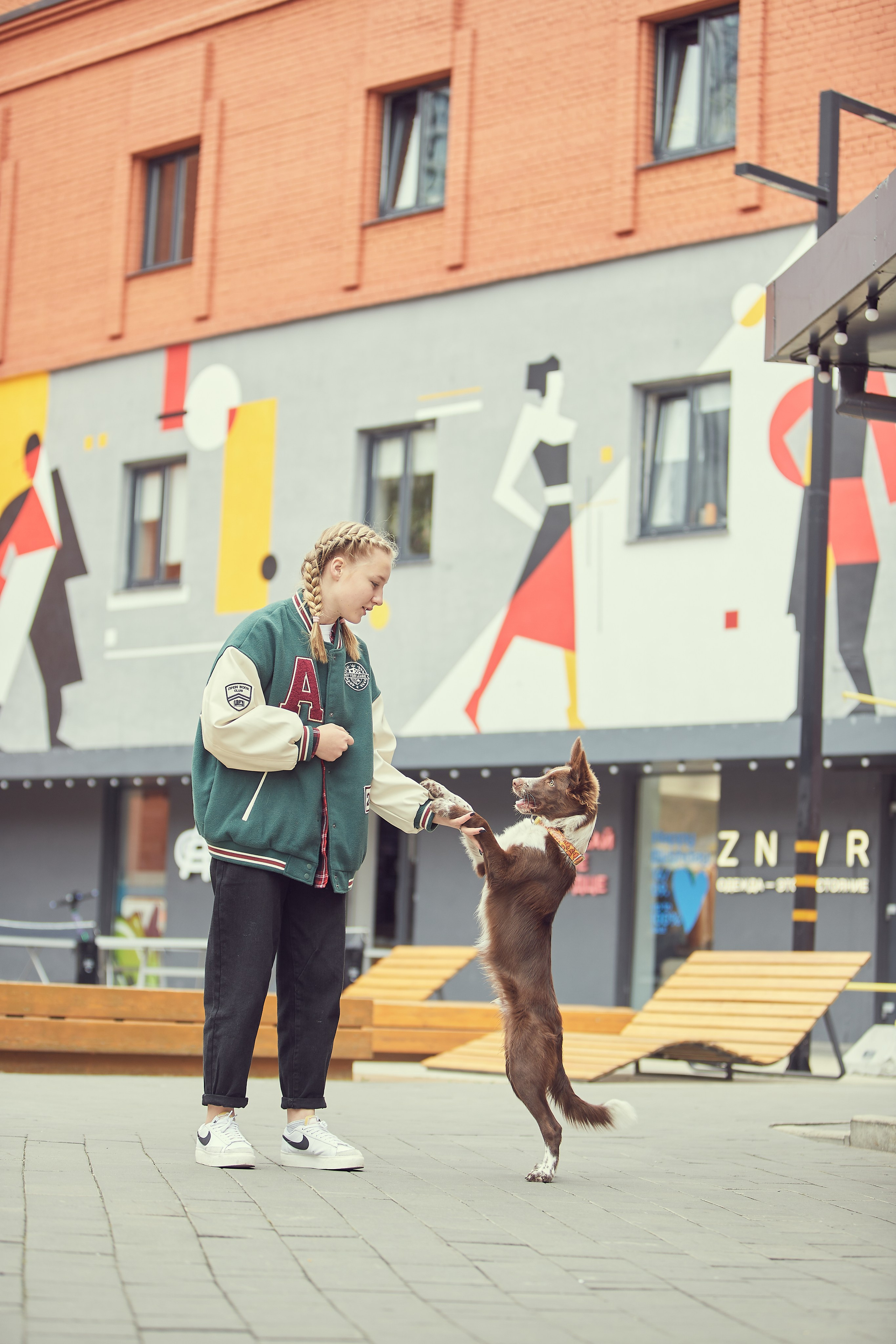 Портретная фотосессия Софы и питомцев. Екатерина Осипова — профессиональный фотограф в Москве