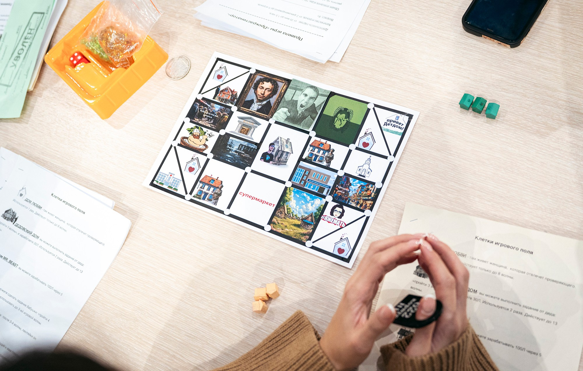 BOARD GAME FUTURE HSE. Фотограф в Москве Алейникова Евгения