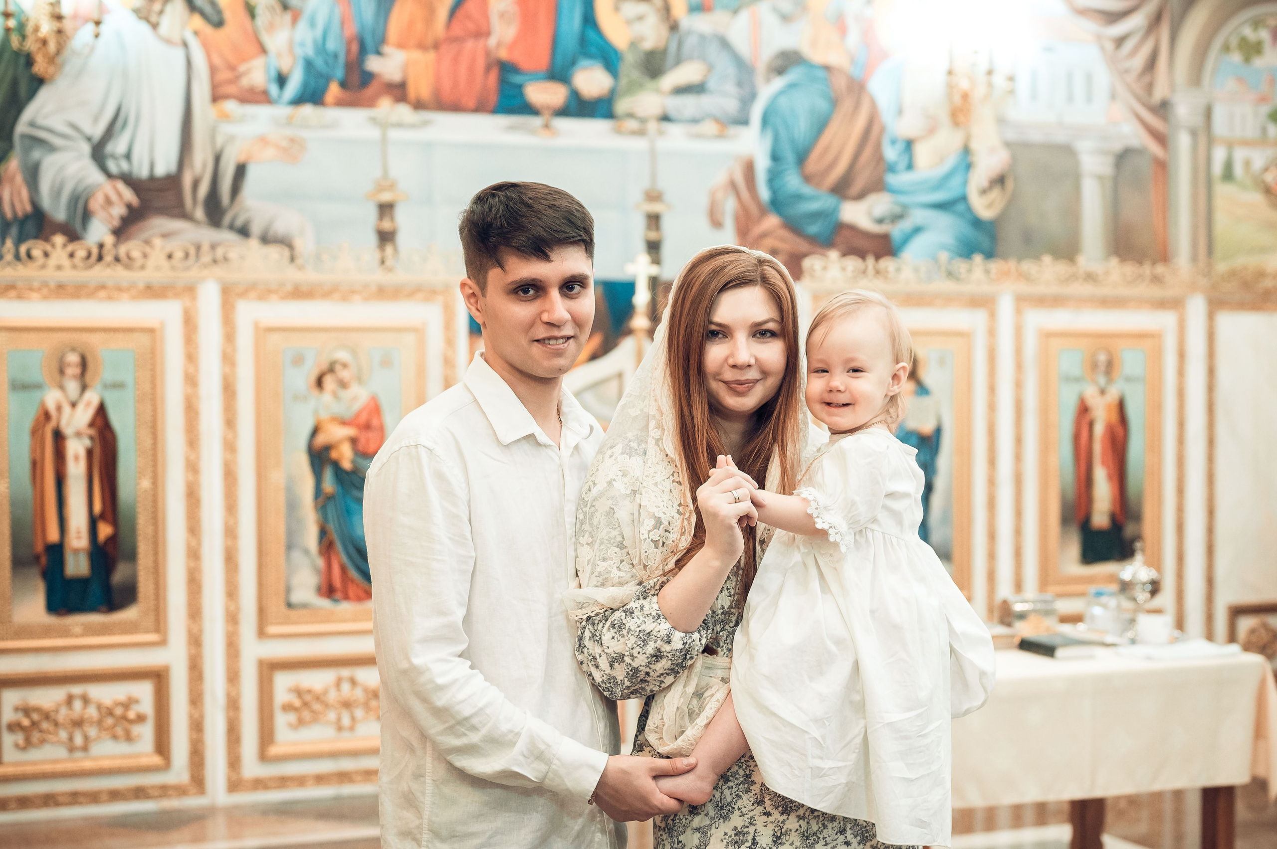 Крещение Евы в храме Александра Невского (Краснодар) — фотоальбом от фотографа Людмилы Абрамовой