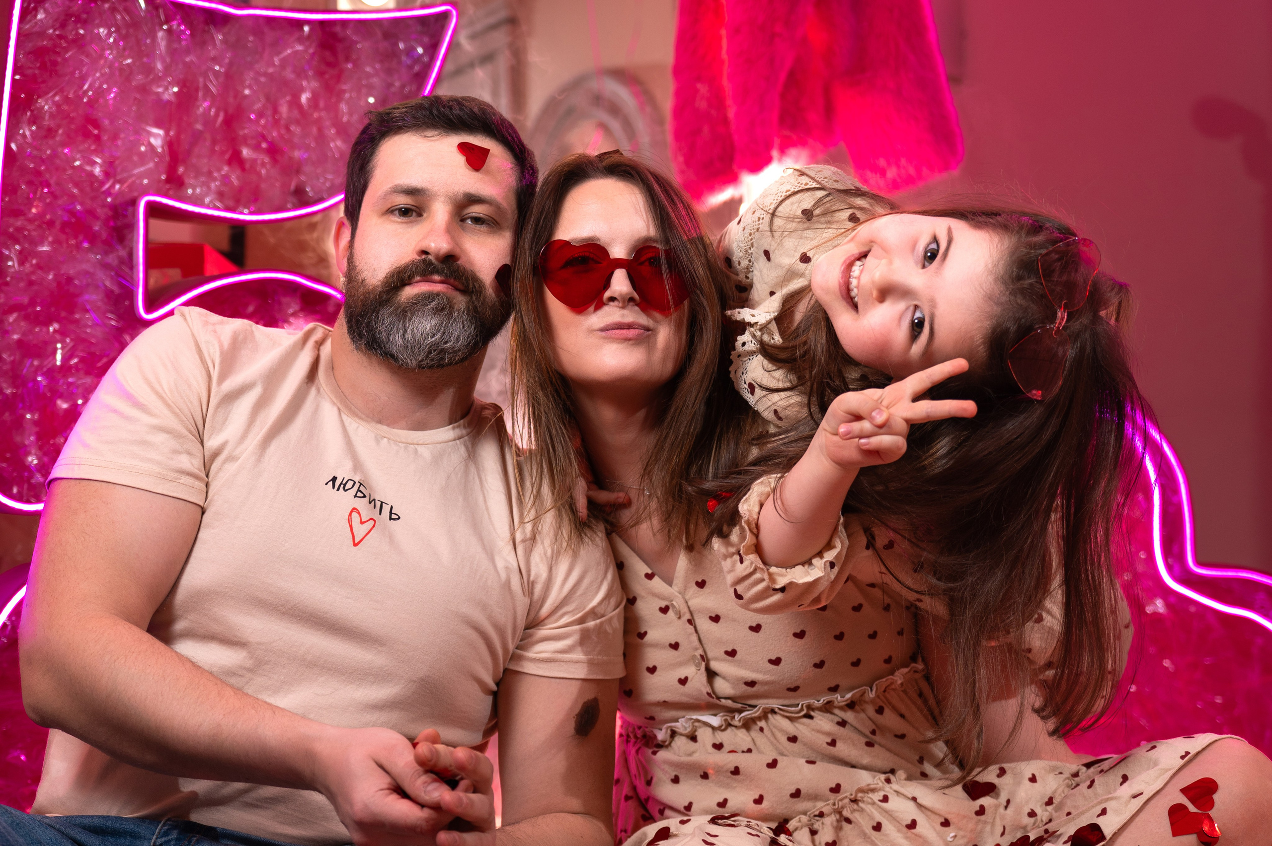 Семейная фотосессия Серафима 5 лет. Фото и видео съёмка в Москве и МО Александр Чапала и Трояк Алеся