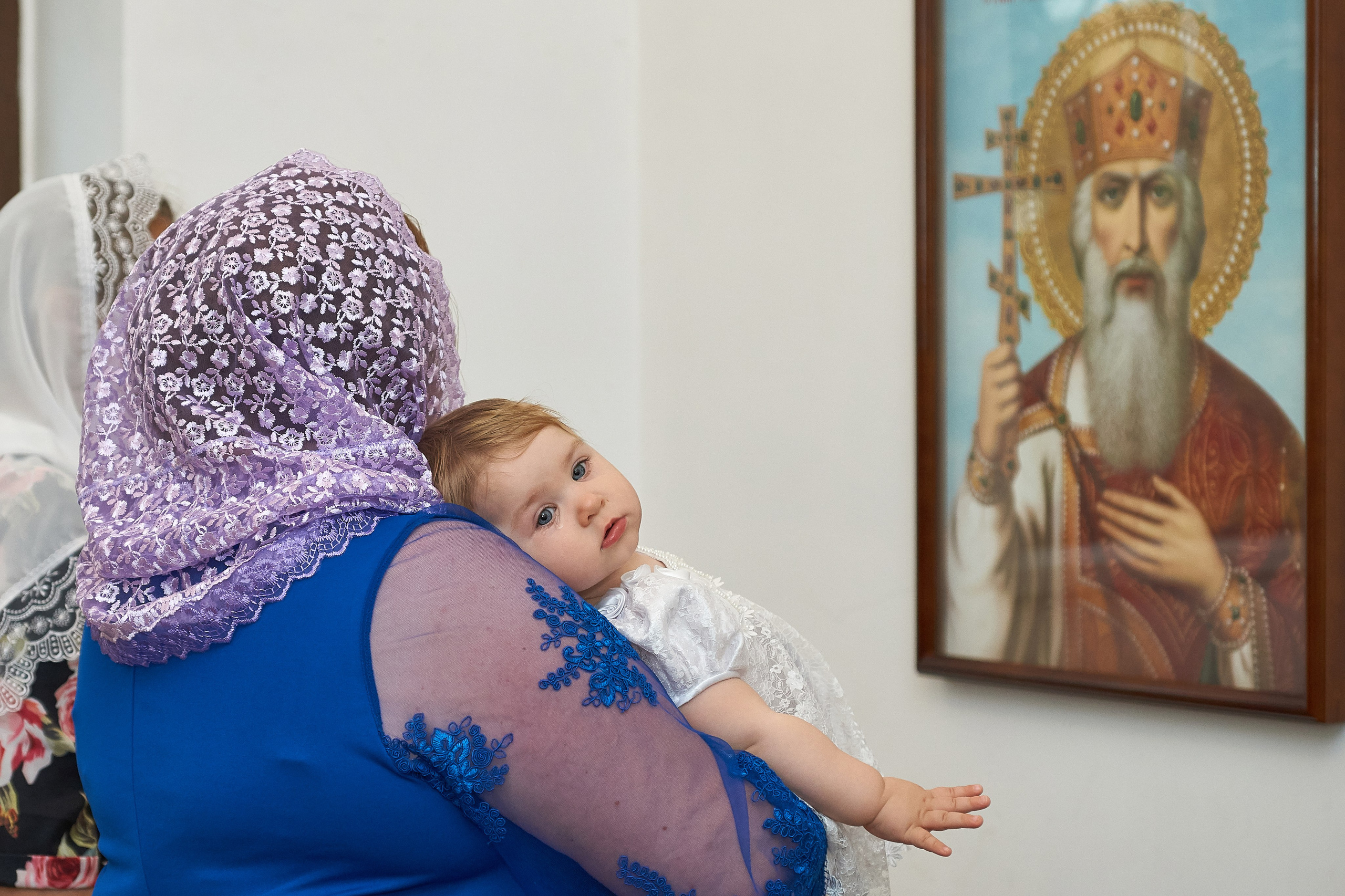 Храм Саввы Сторожевского, крещение. Балашиха