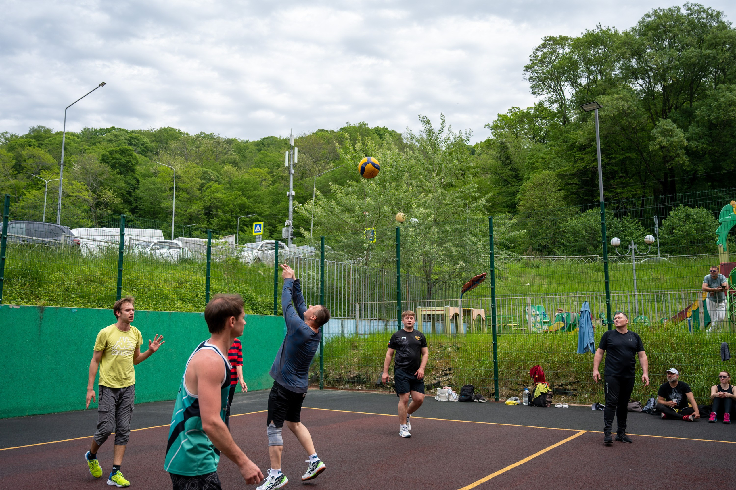 Турнир по Волейболу. Фотографирую счастливых людей в Сочи