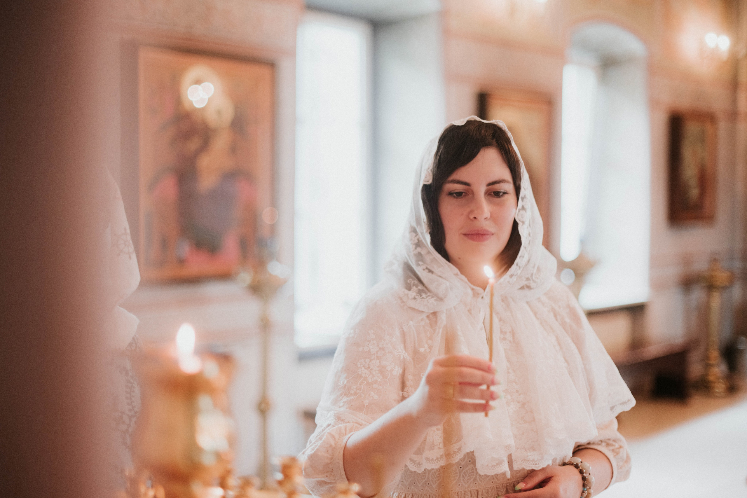 Фотосессия на крещение. Семейный фотограф в Москве Полина Ситникова