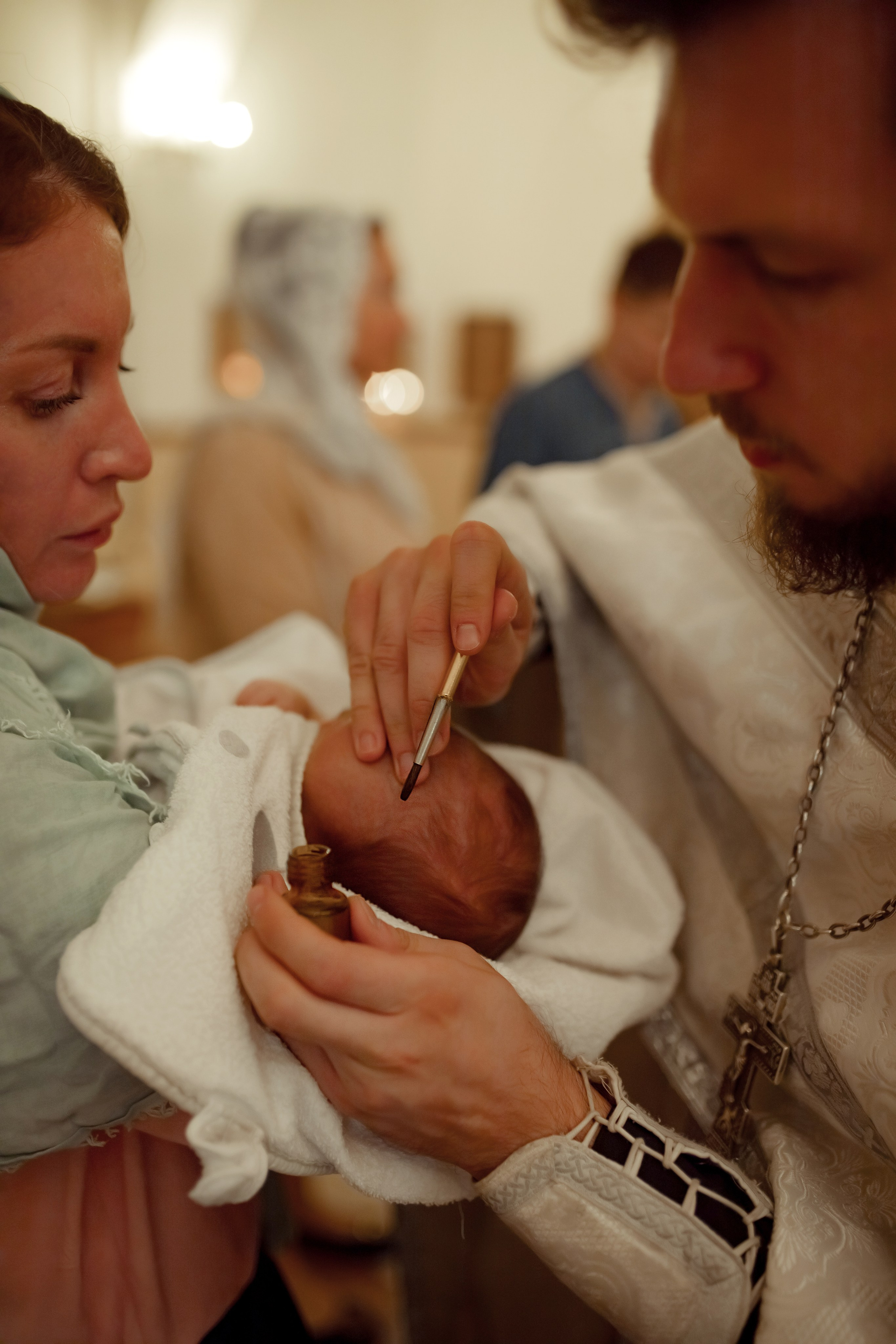 Крещение Анастасии. Семейный и детский фотограф в Москве Дорогова Екатерина