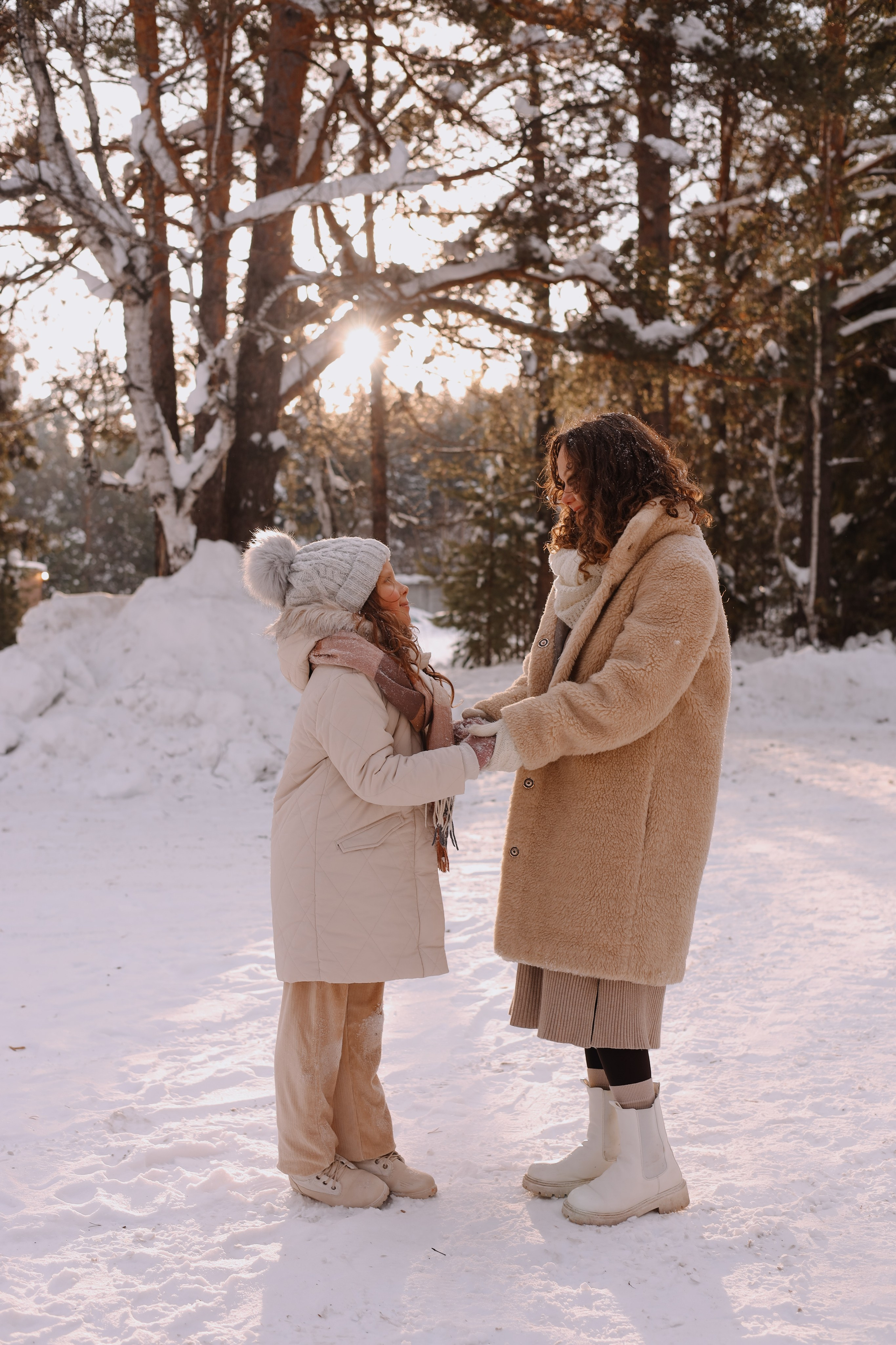Семья, домик, зима. Marina Shakirova Photography