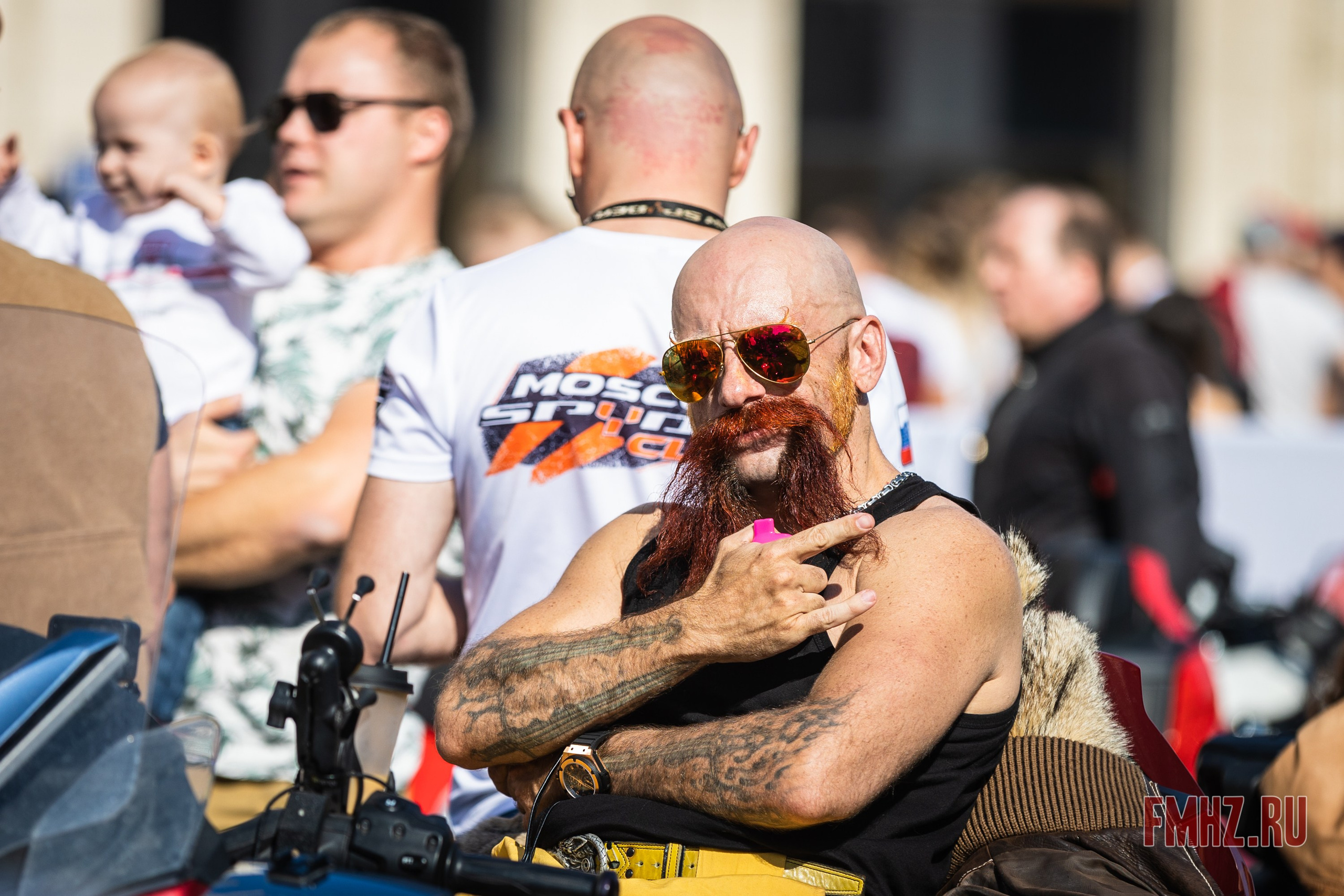 Закрытие Мотосезона 2023 на проспекте Академика Сахарова. Фотограф Владимир Охрименко