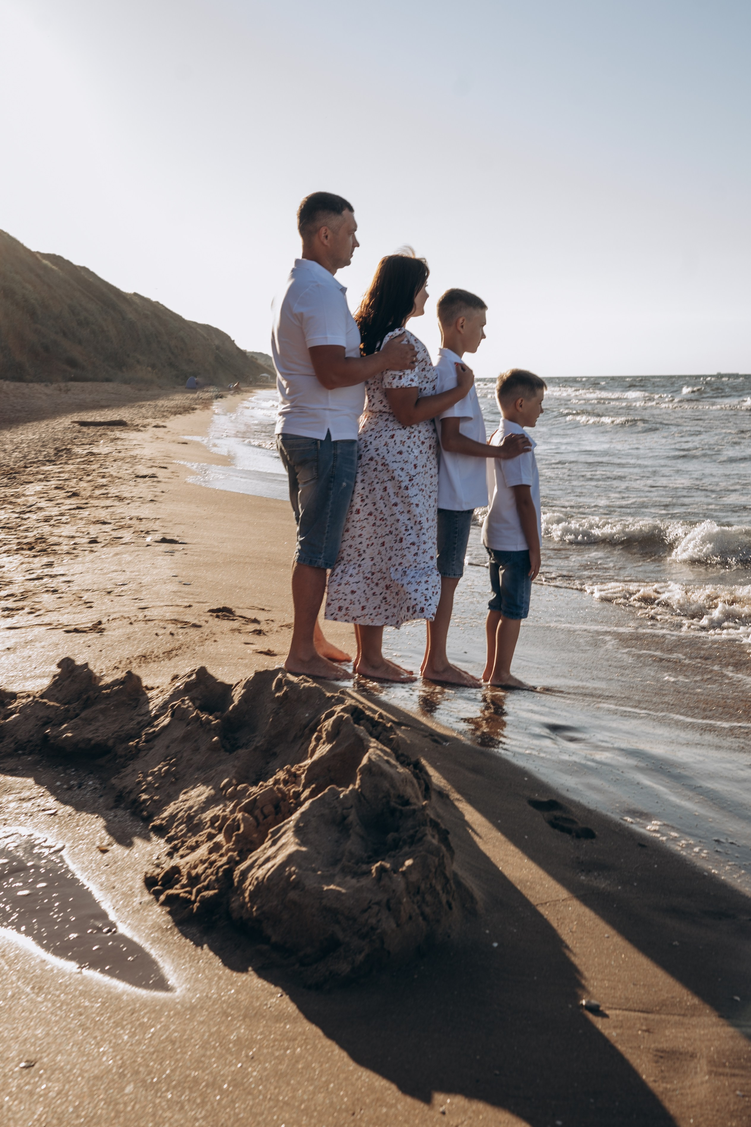 Владимир; Оксана; Влад и Слава. Фотограф Горбенко Анна