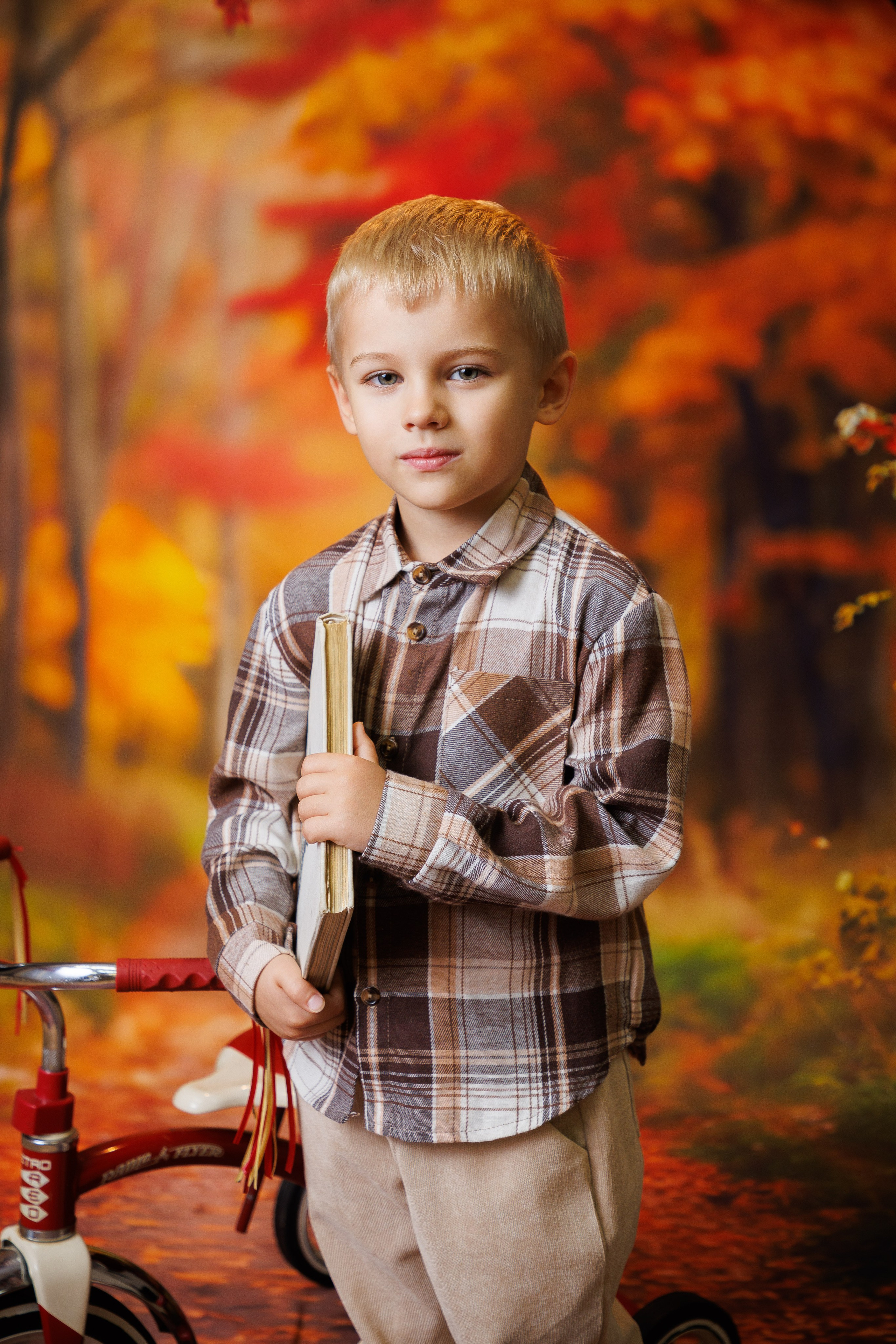 Велосипед. Детская фотостудия Москва