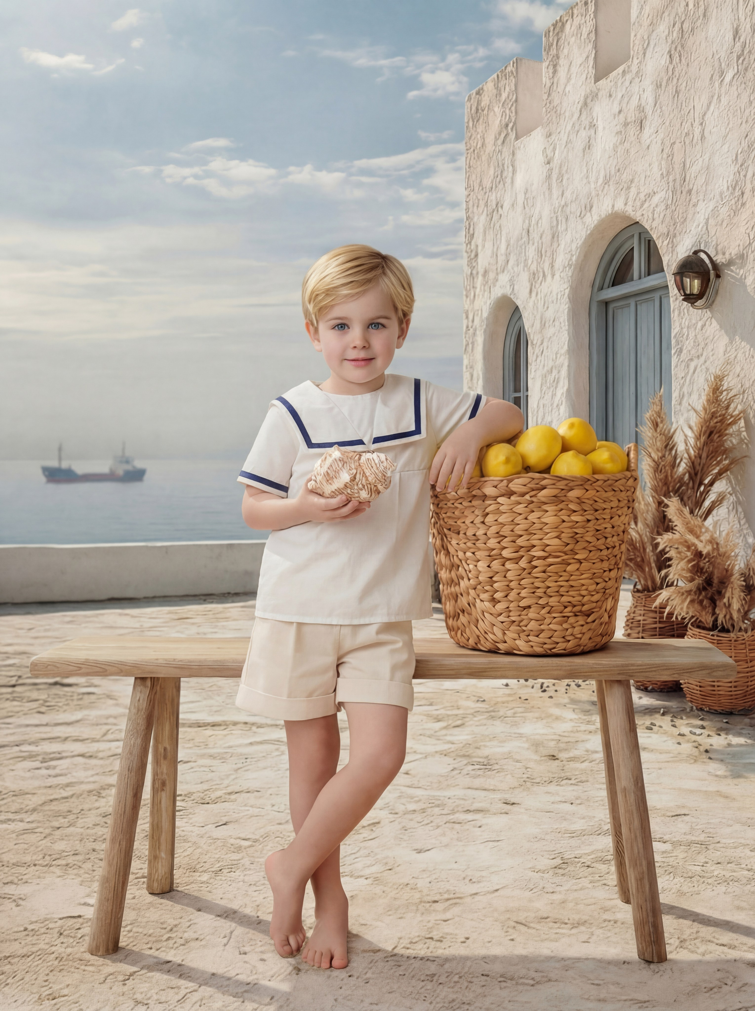 Греческие каникулы. Детская фотостудия Москва