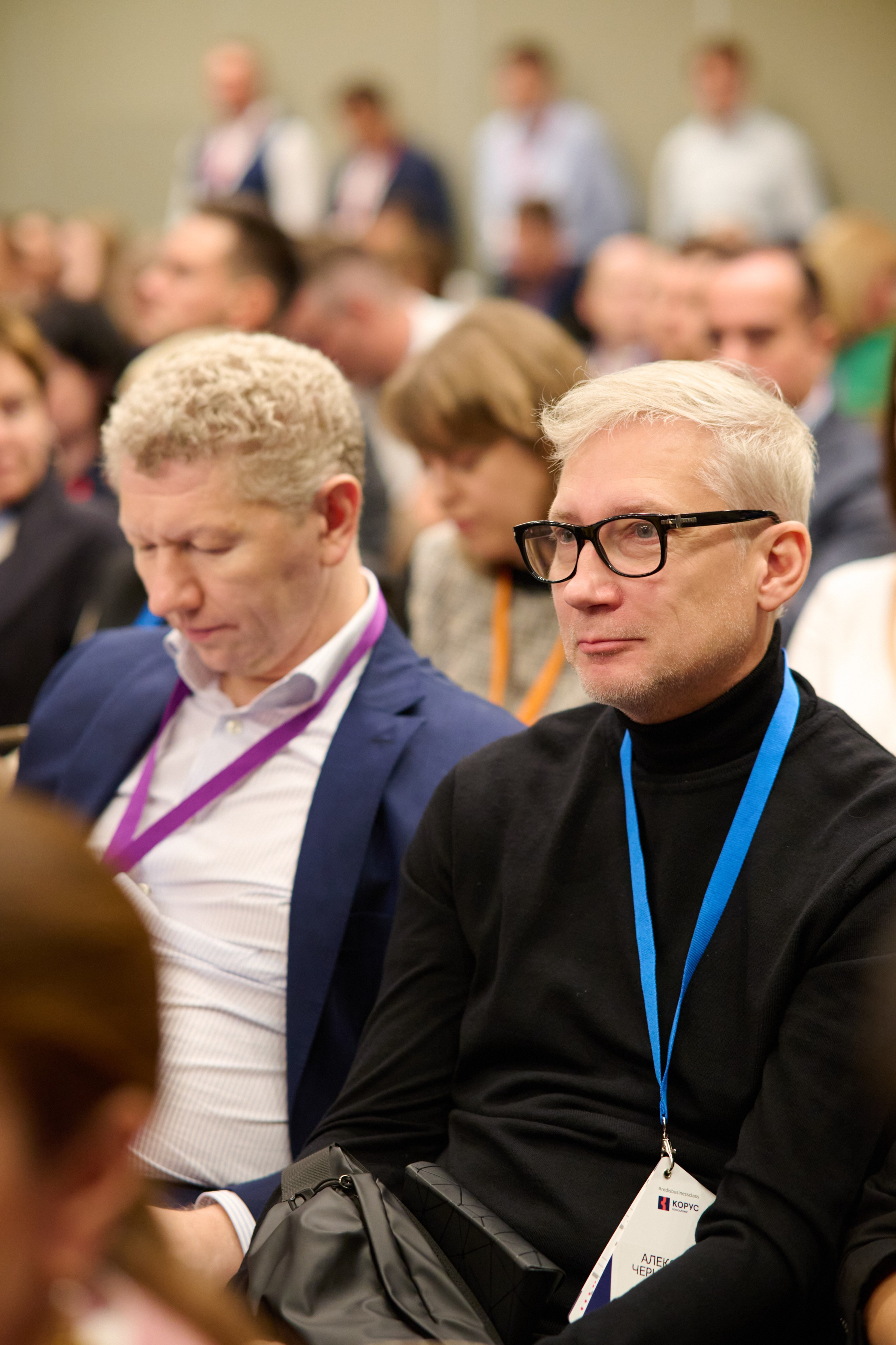 Репортажная съёмка конференции в Москве