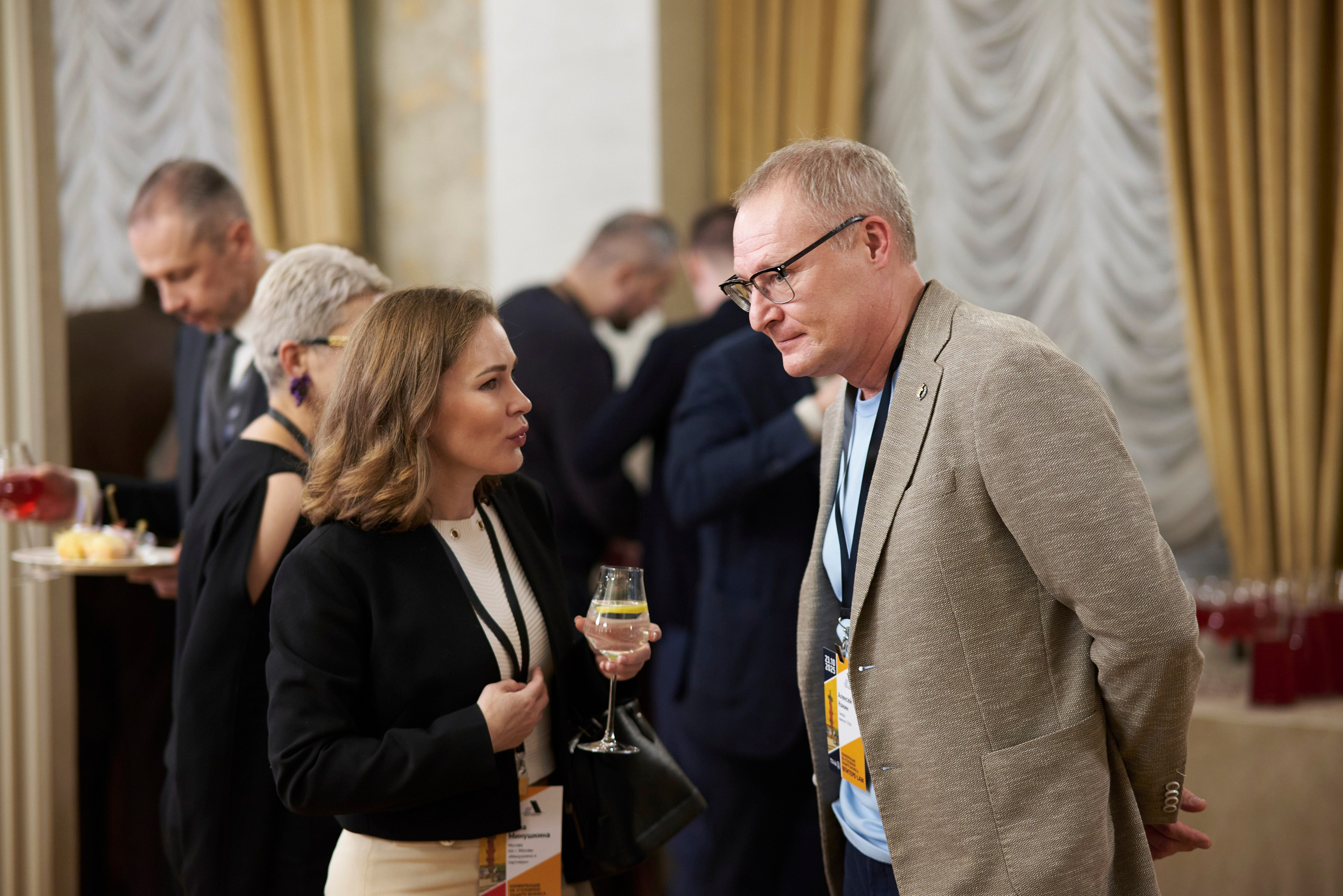 Репортажная съёмка юридической конференции В Питере LAW