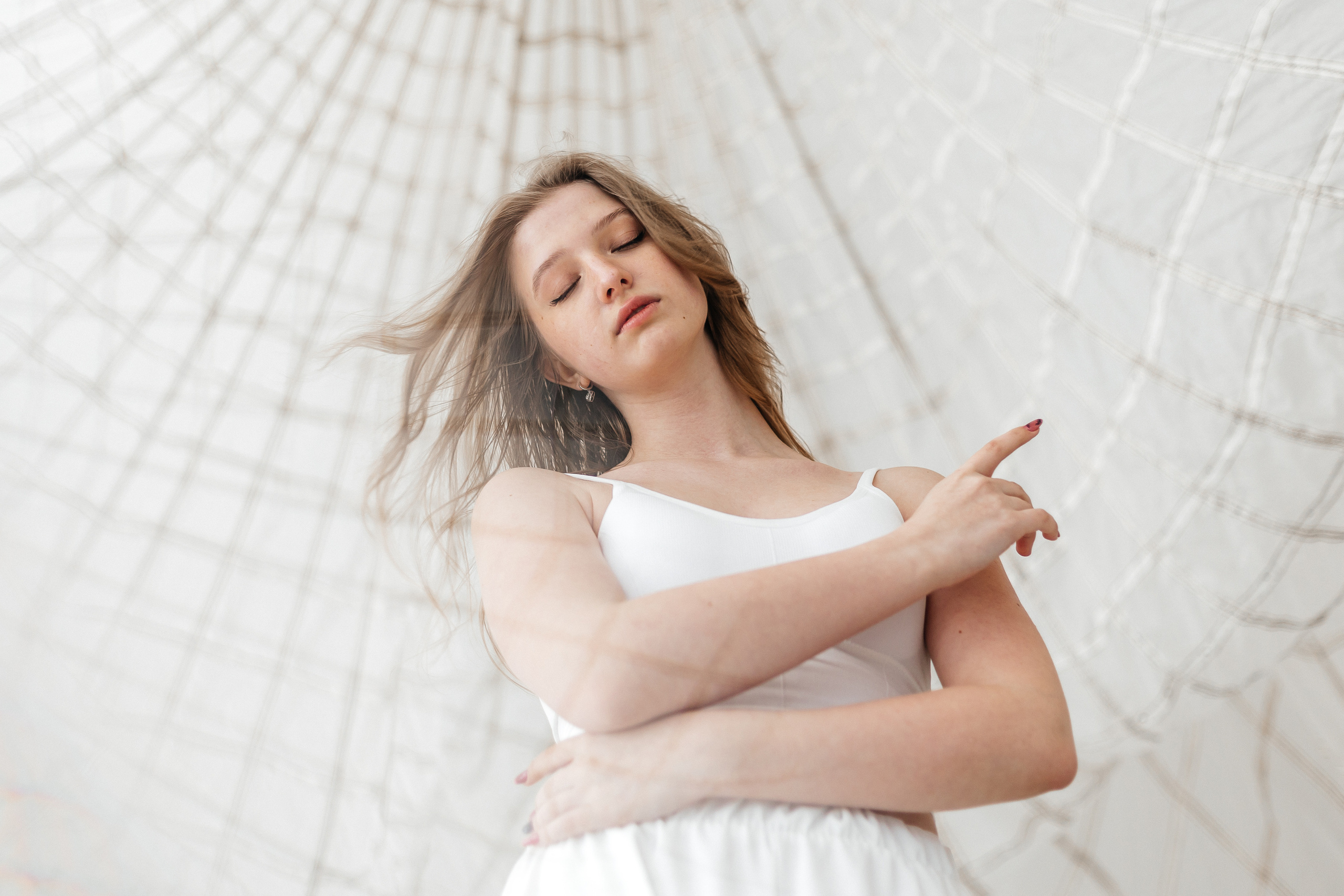 Нежная фотосессия девушки