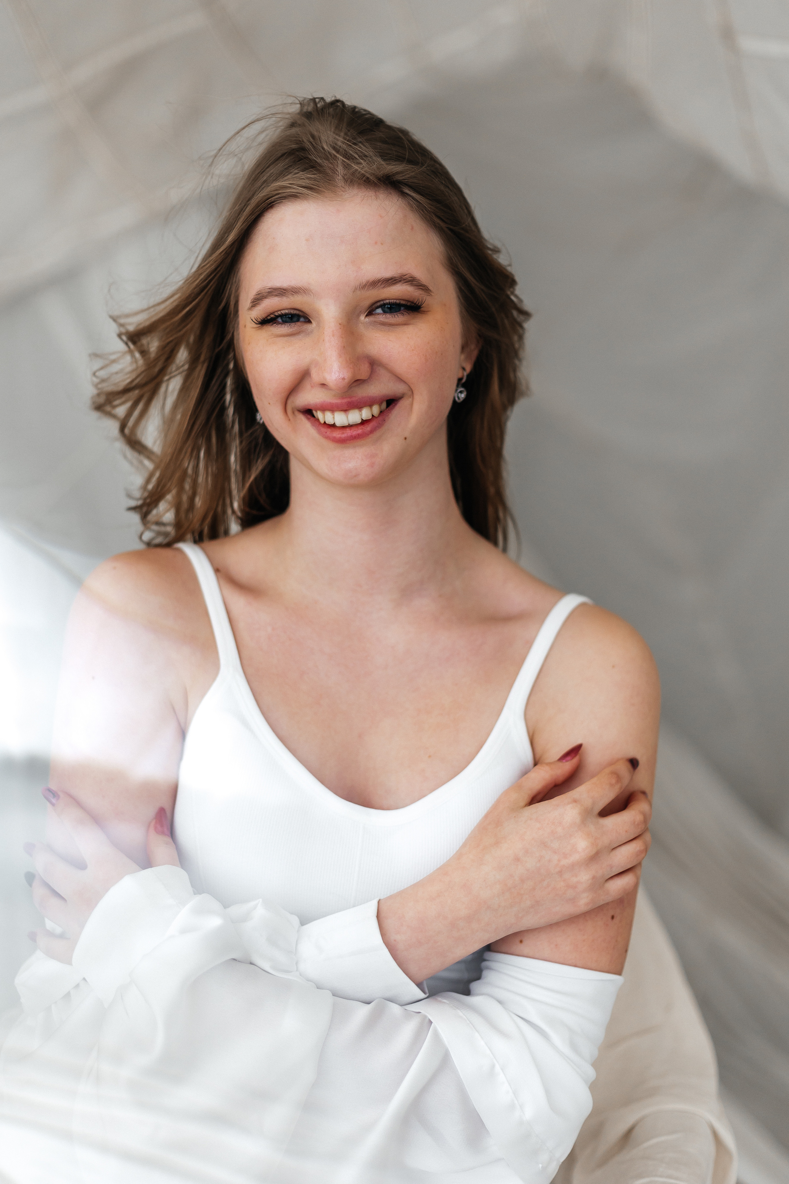 Нежная фотосессия девушки