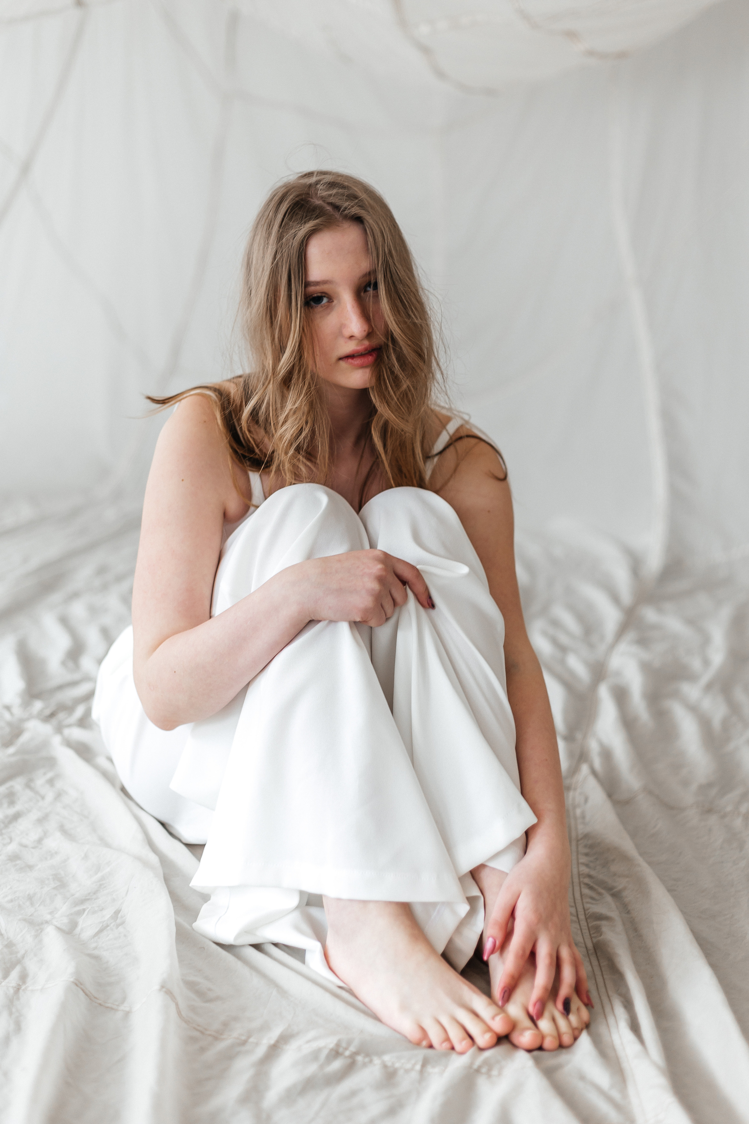 Нежная фотосессия девушки