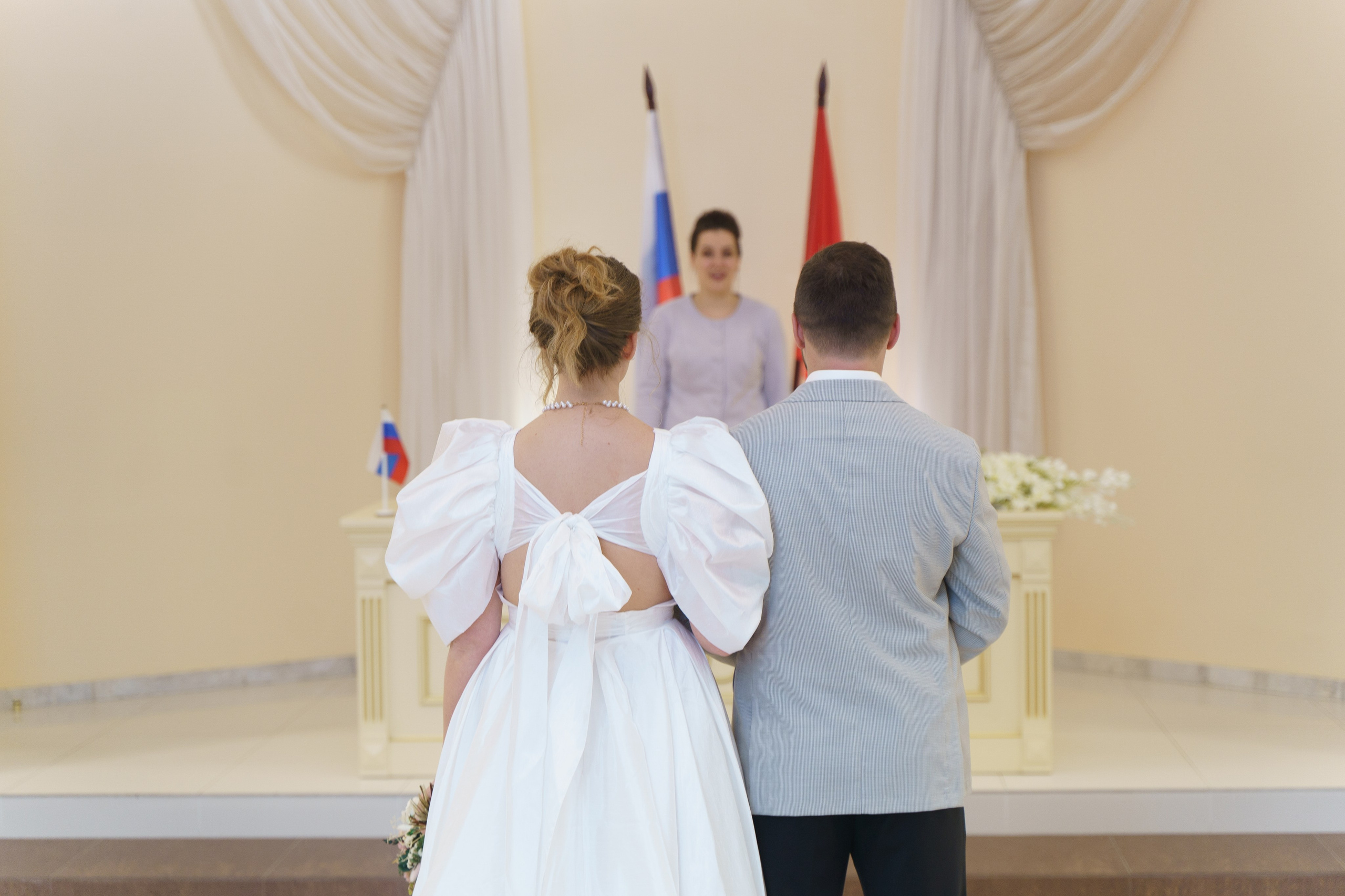 В ЗАГСе Выборгского района Санкт-Петербурга. Professional photoartist in St. Petersburg (wedding, reportage, portrait, model book, love story) Alexander Shvedov