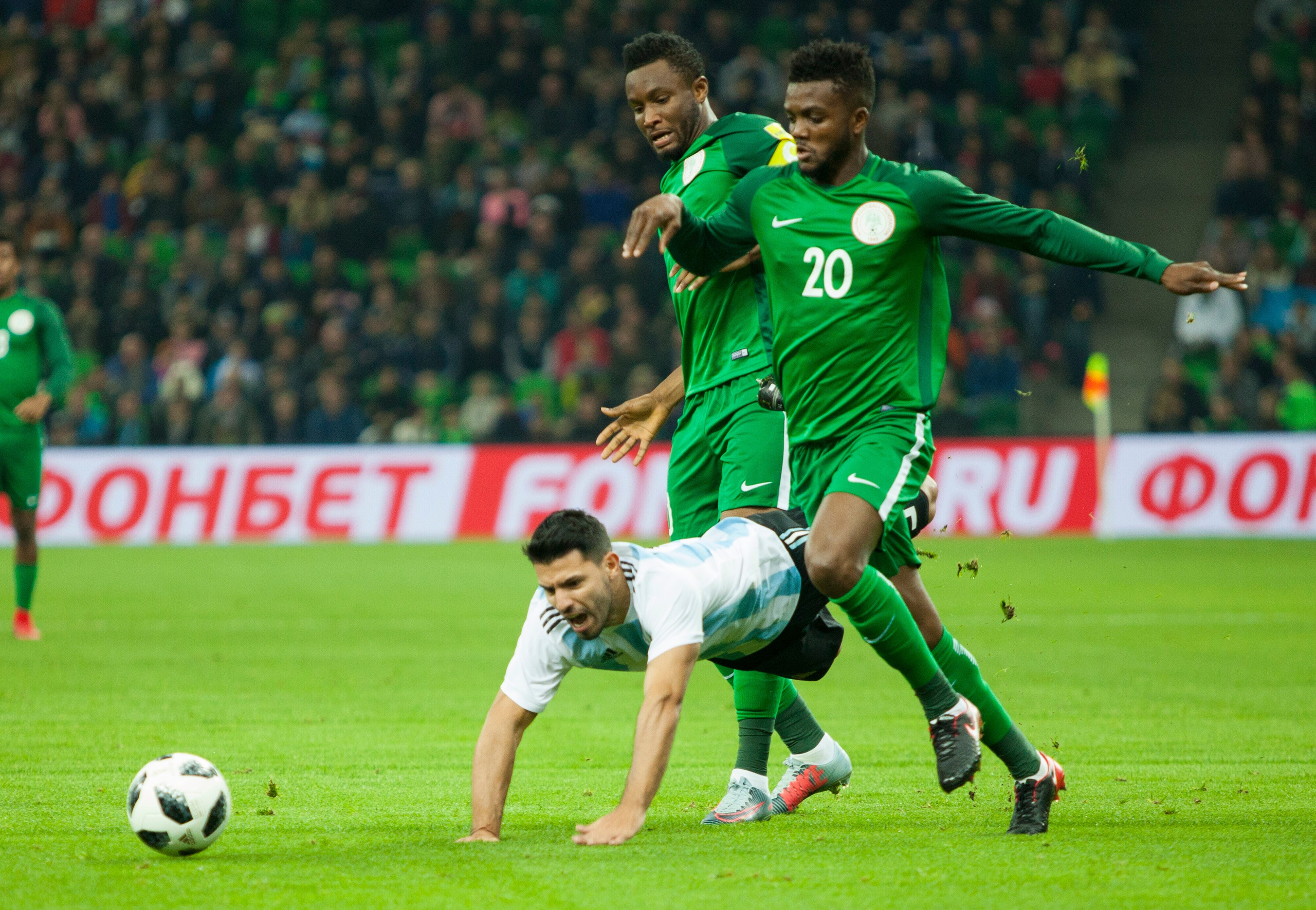 Сборная Аргентины — сборная Нигерии