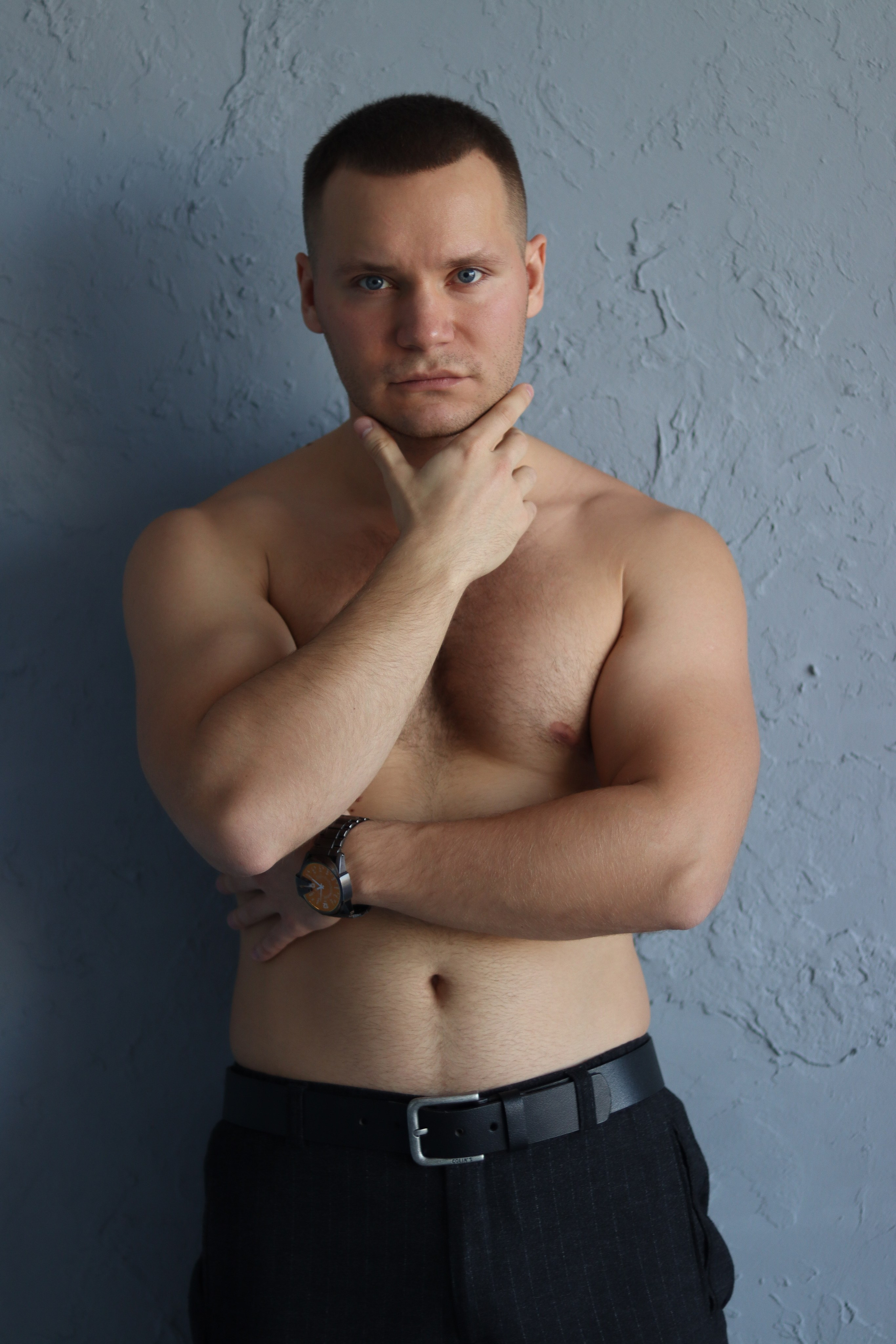 Фотосьёмка для Витали в студии. Фотограф Самара Лена Мандарин