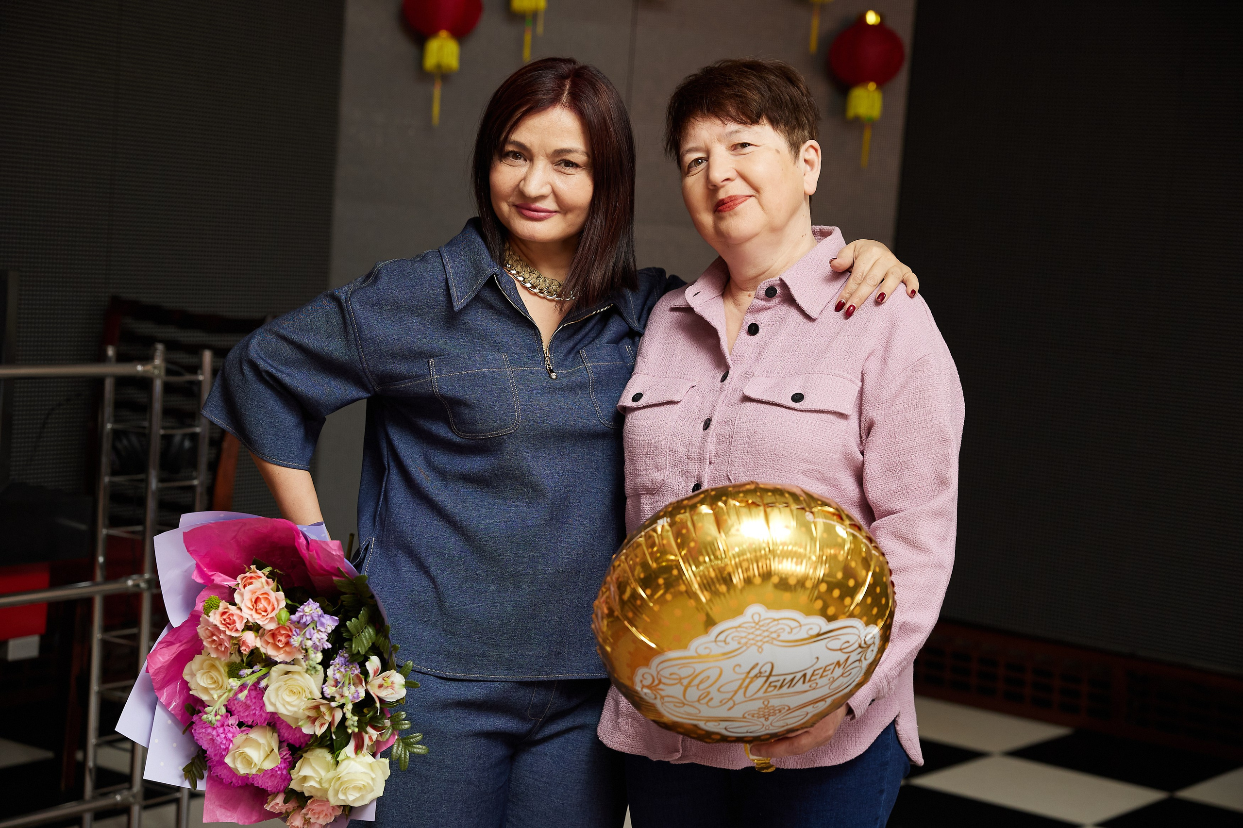 Первые снимки юбилея. Уже в день съёмки