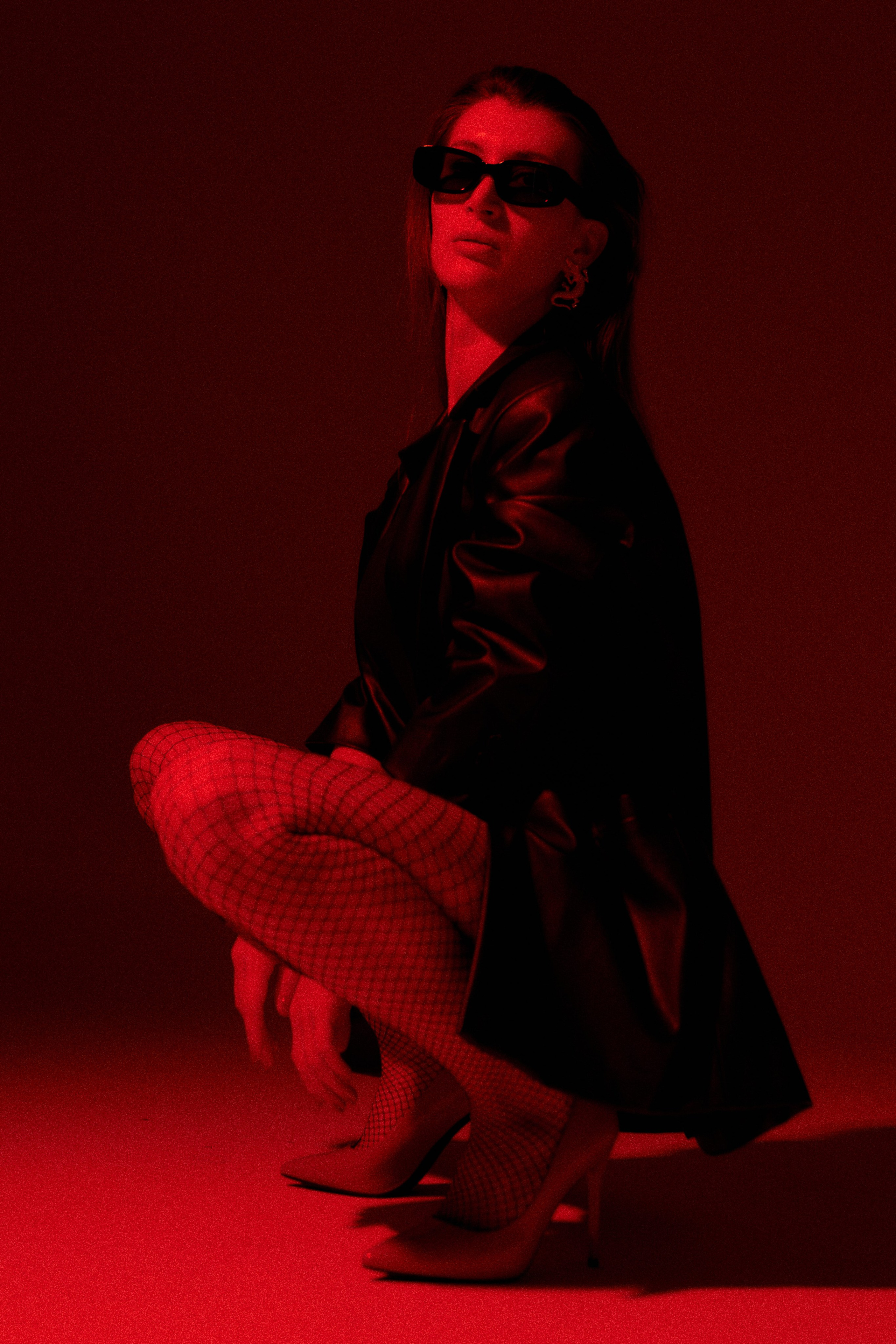 Стильная фотосессия в студии от портретного фотографа Калагиной Светланы в Москве