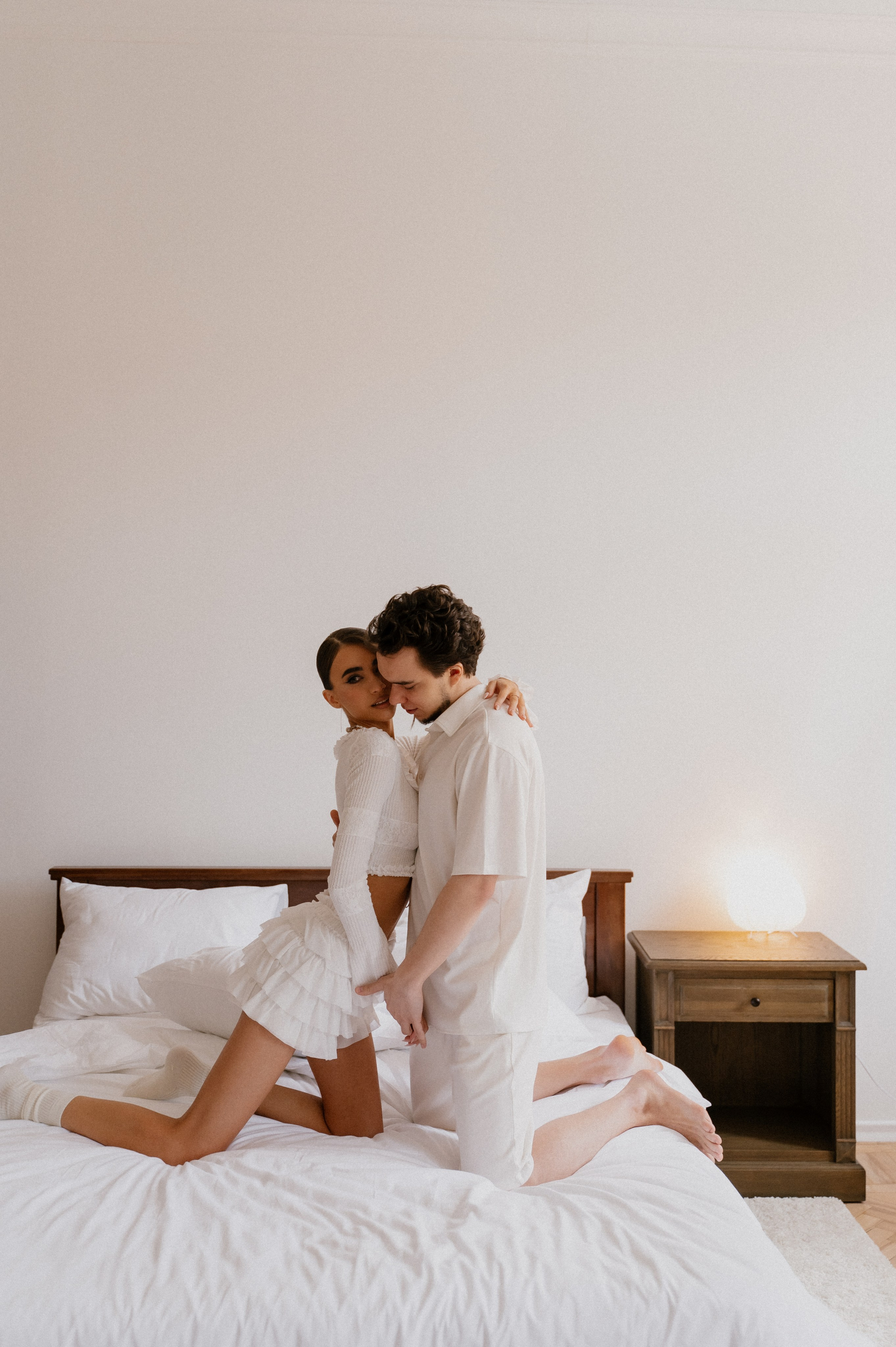 Утро жениха и невесты и съемка в студии. Свадебный и семейный фотограф Пенза Анастасия Артюшкина