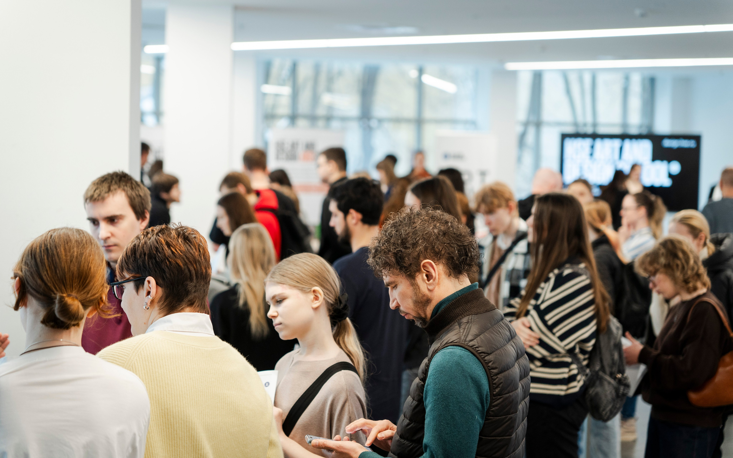 День открытых дверей Школы Дизайна НИУ ВШЭ. Фотограф в Москве Савкина Евгения