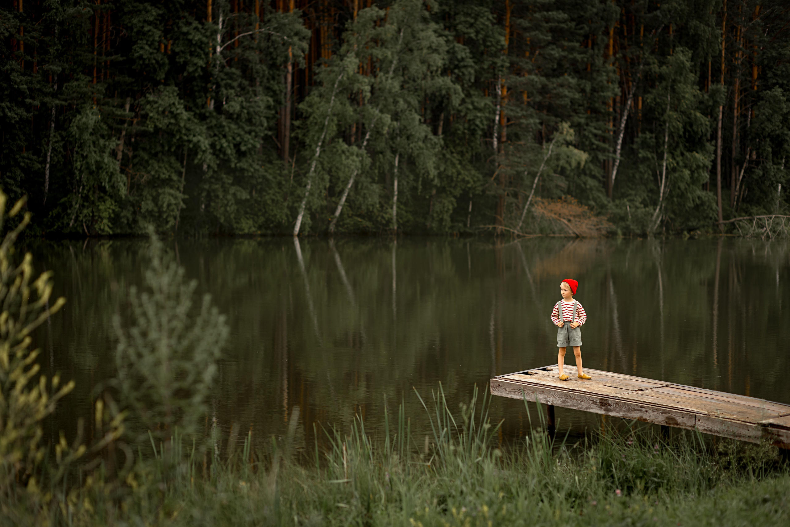 На озере. Детский и семейный фотограф в Красноярске Елена Коровкина