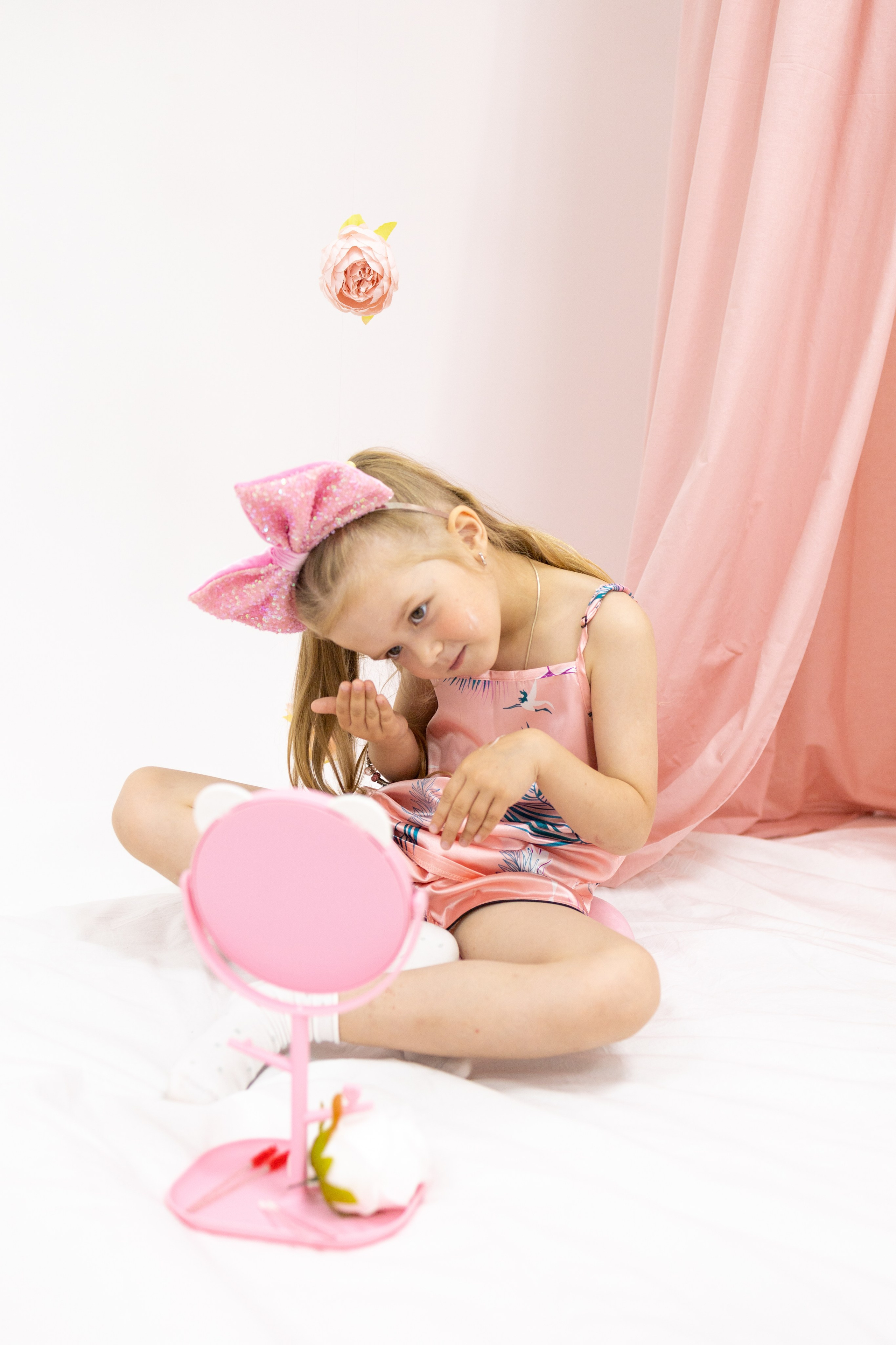 Ксюшенька, 6 лет, с визажистом. Фотограф новорожденных в Нижнем Новгороде Надежда Кадылкина