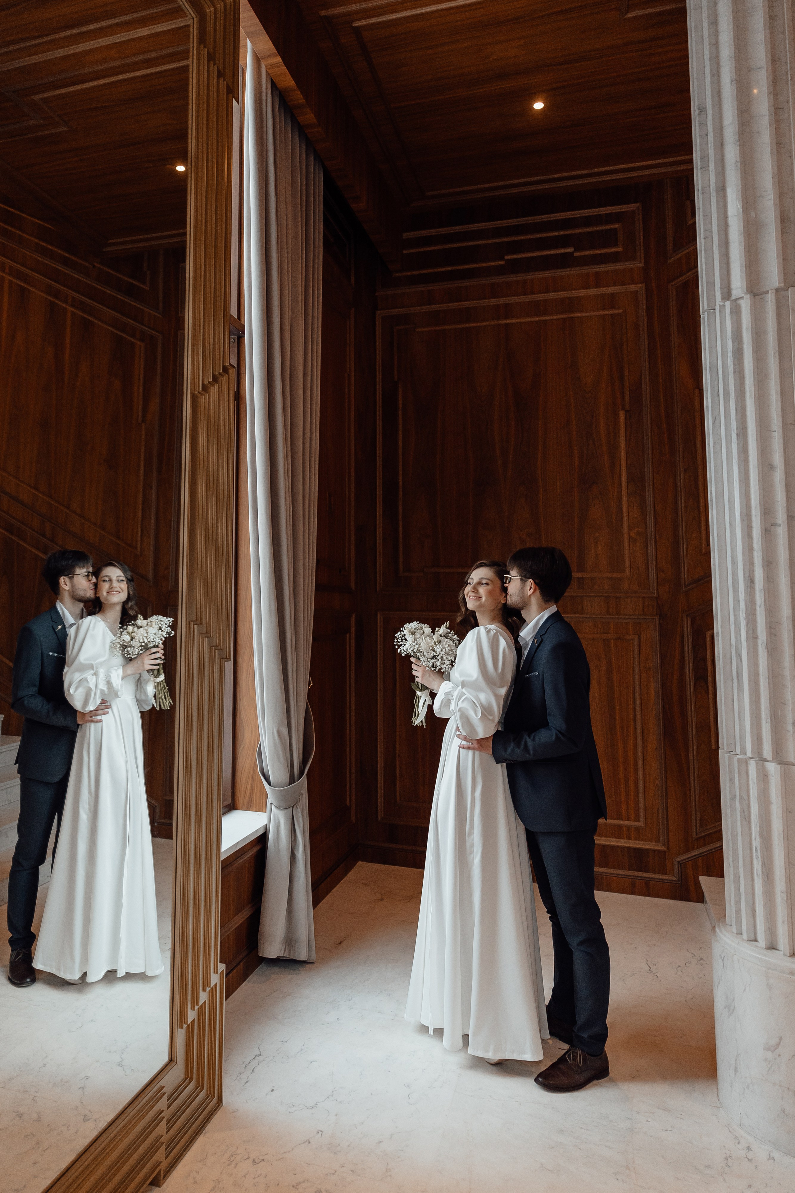 свадебная фотосессия в отеле Marriott Imperial Plaza