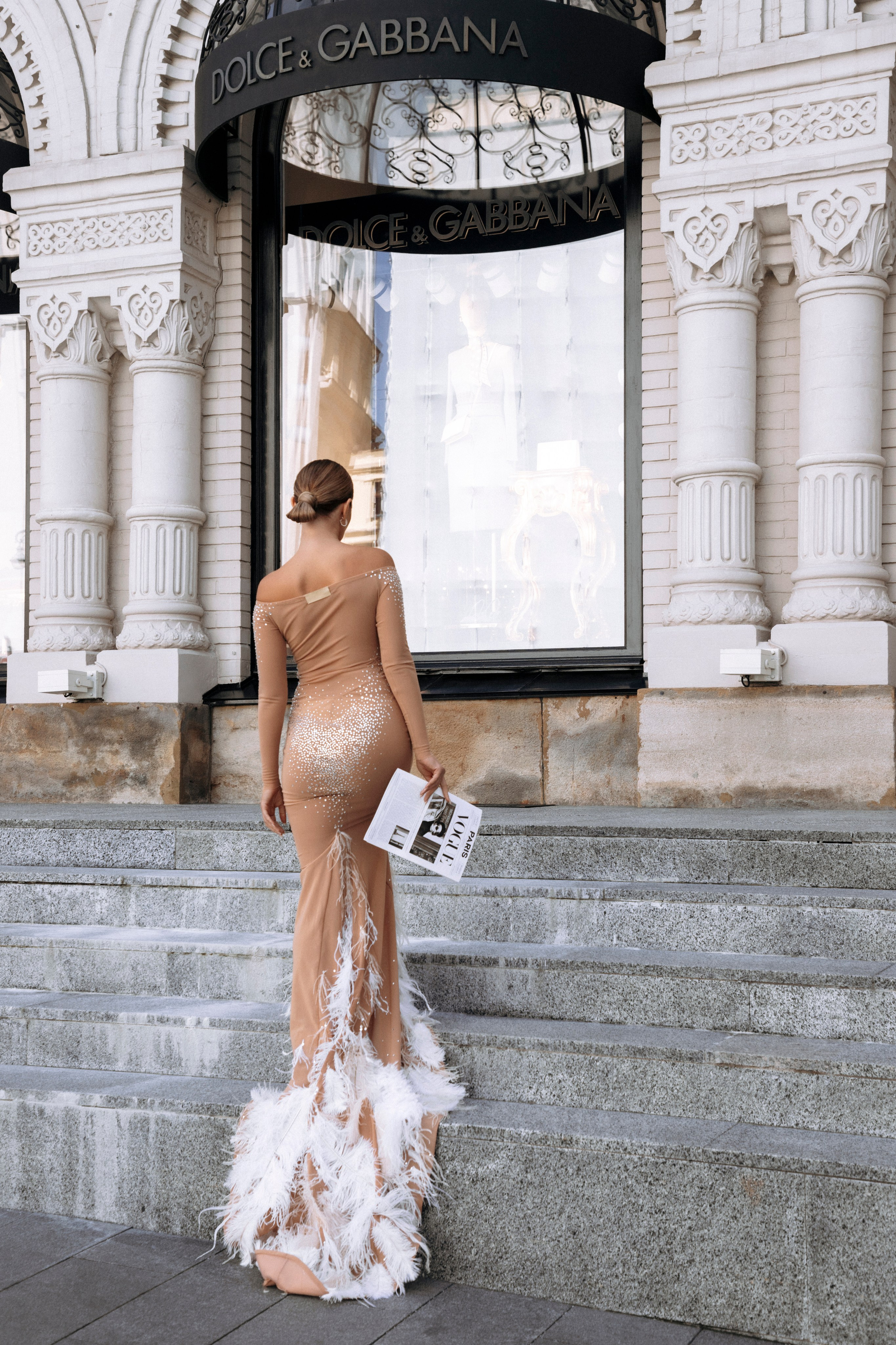 Дарья Боуарафа (Платье Возрождённая). Фотограф Ирина Красса