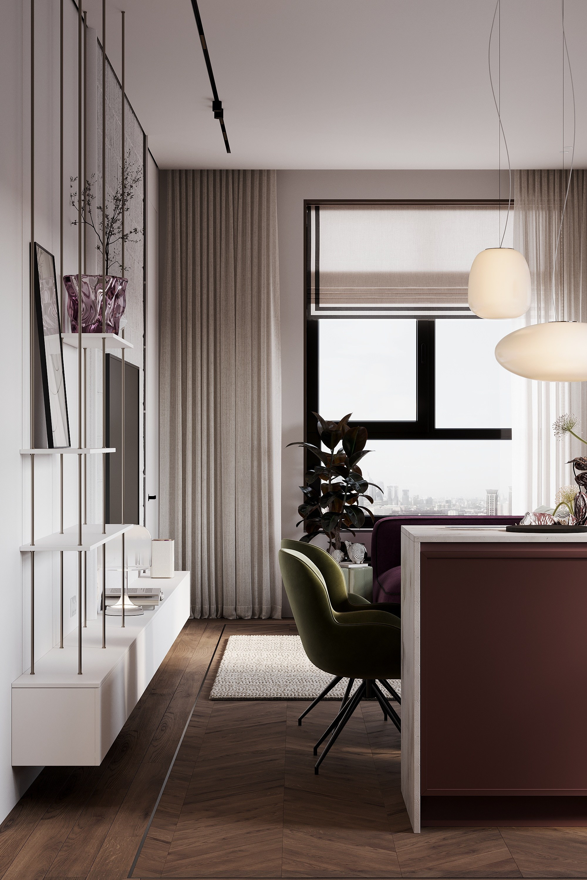 ЖК River Park (5). Студия дизайна интерьера mono moon в Москве