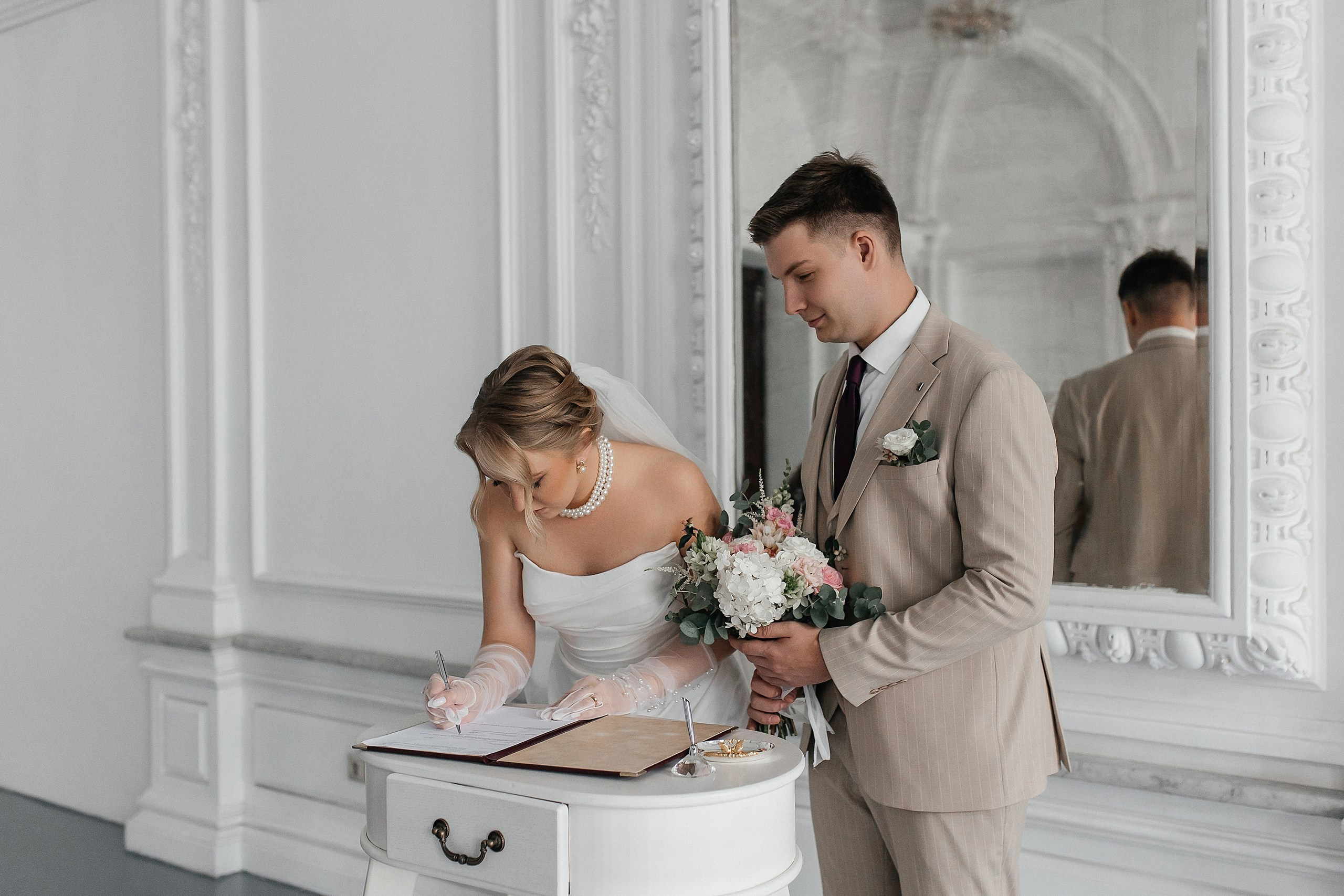 Особняк Спиридонова свадебная фотосессия