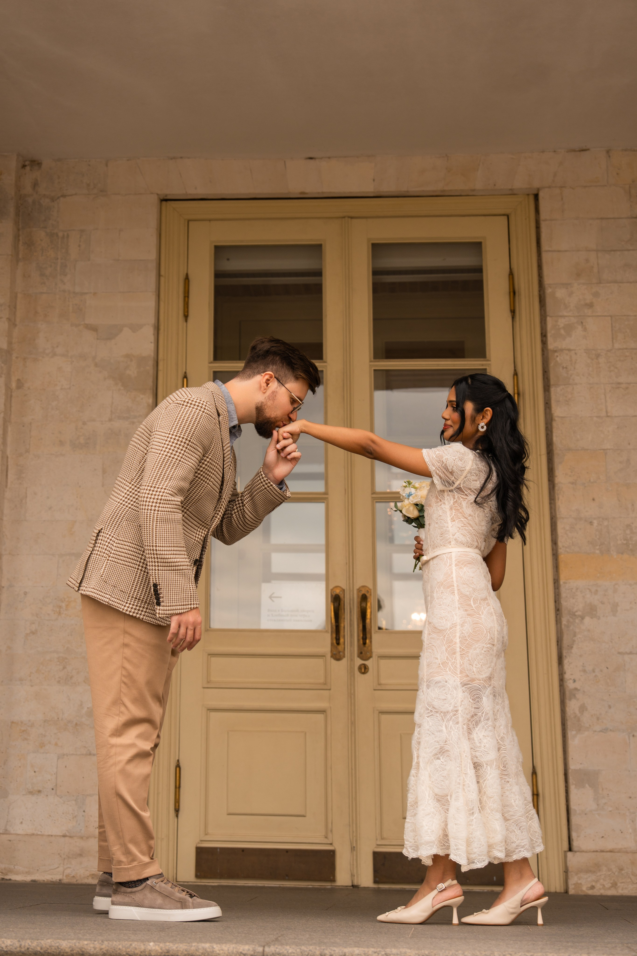 Максим и Харша, Царицыно. Свадебный фотограф в Москве Анна Полушина