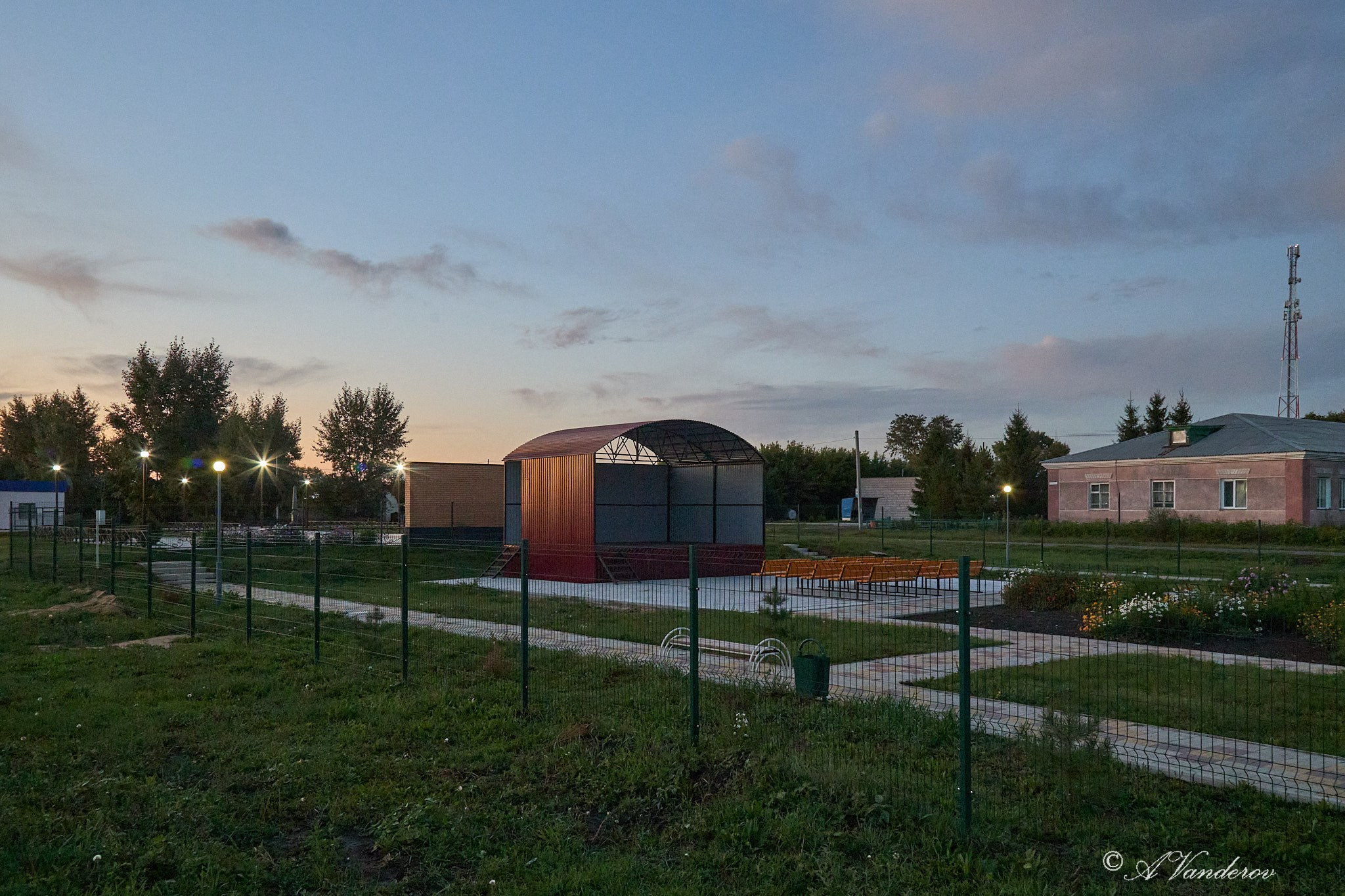 Село Савкино Баганского района Новосибирской области. Фотограф Омск | Александр Вандеров