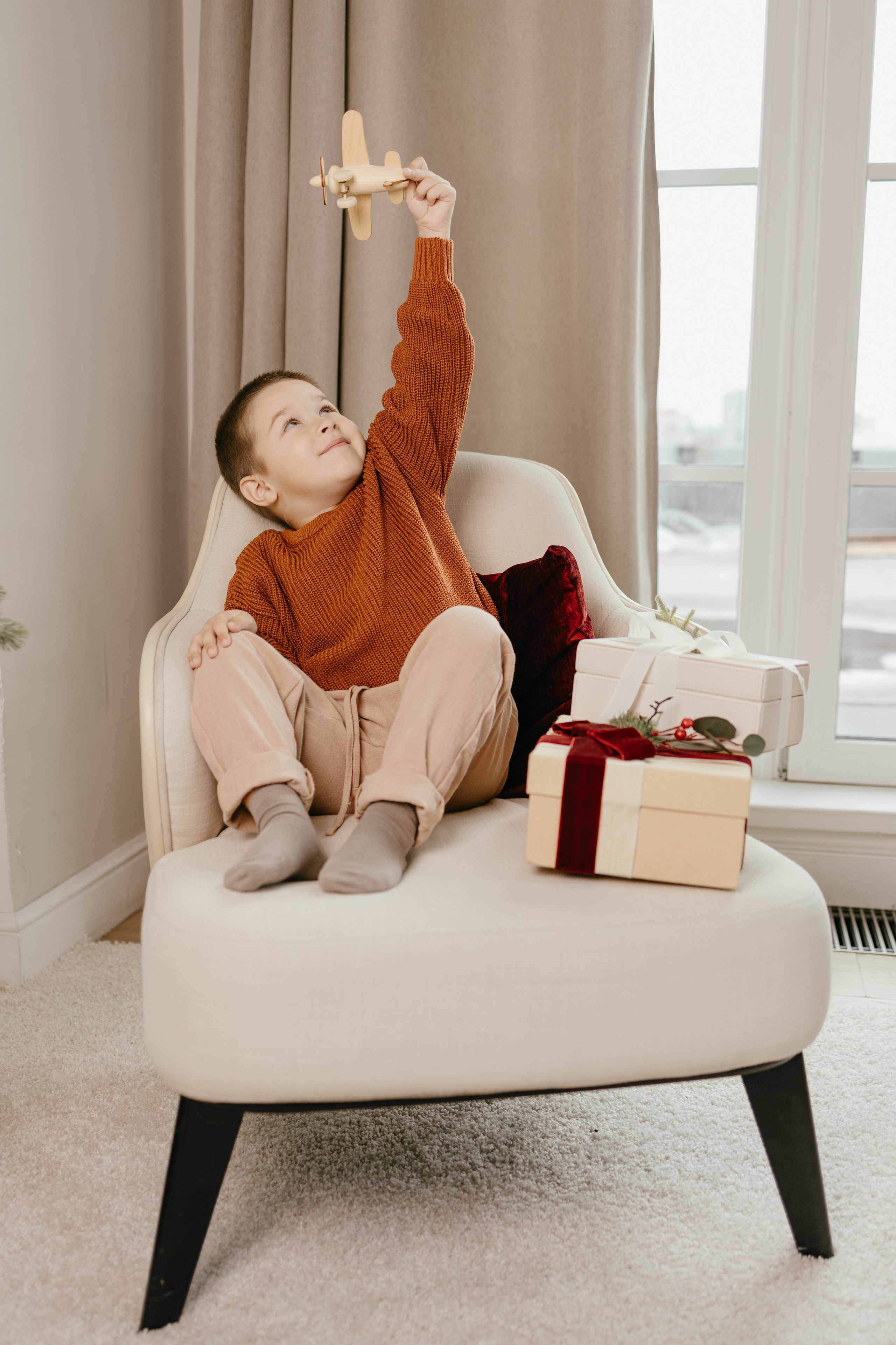 Новогодний переполох. История Марка. Семейный и детский фотограф в Санкт-Петербурге — Лаврова Ольга