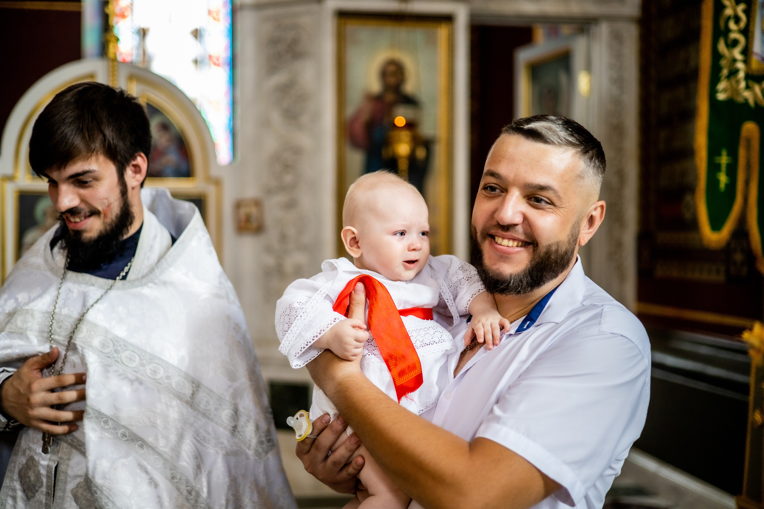 Крещение Назара. Фотограф Надежда Лукьянова