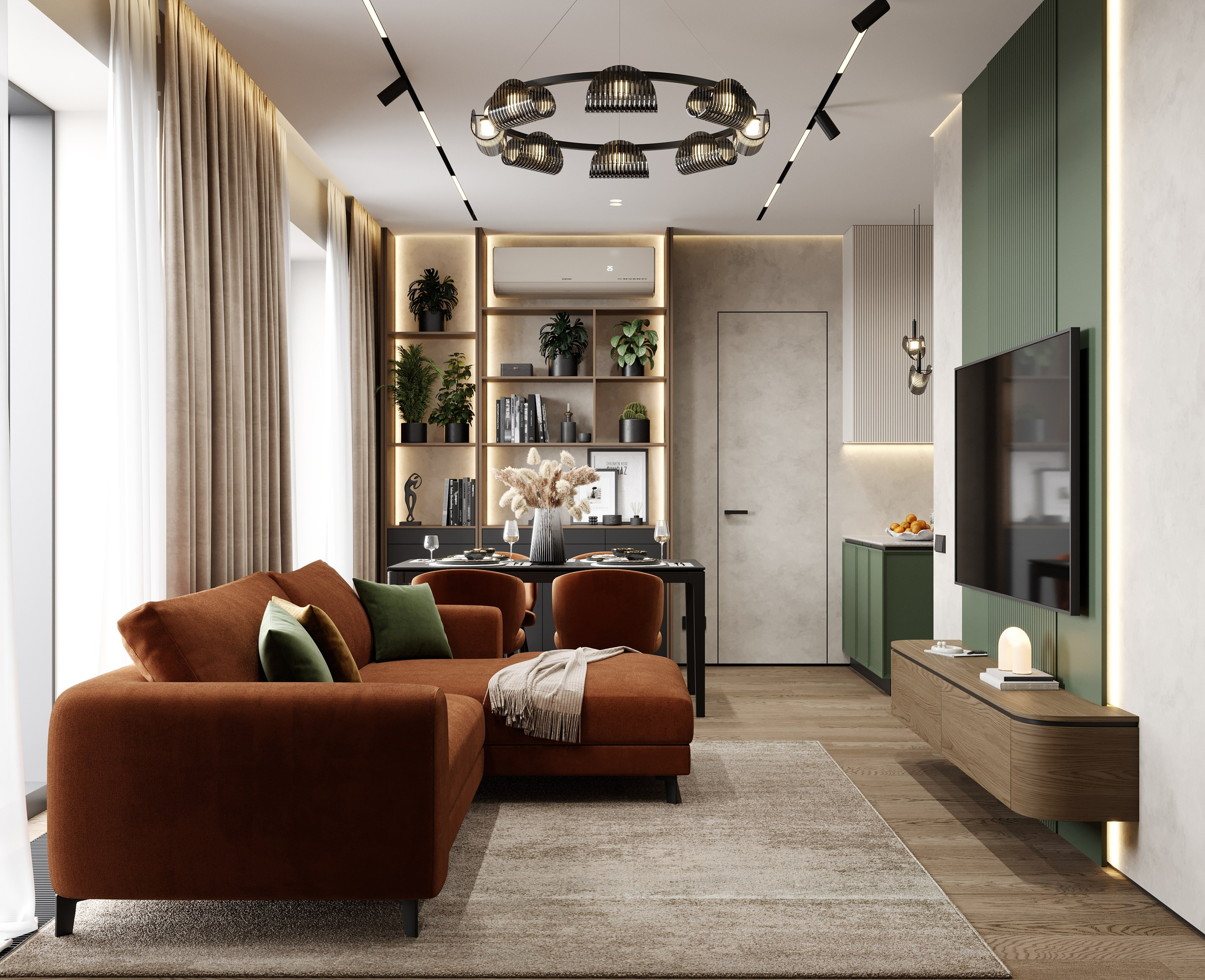 ОЗЕРНАЯ. Дизайн-бюро GOHOUSE в Москве