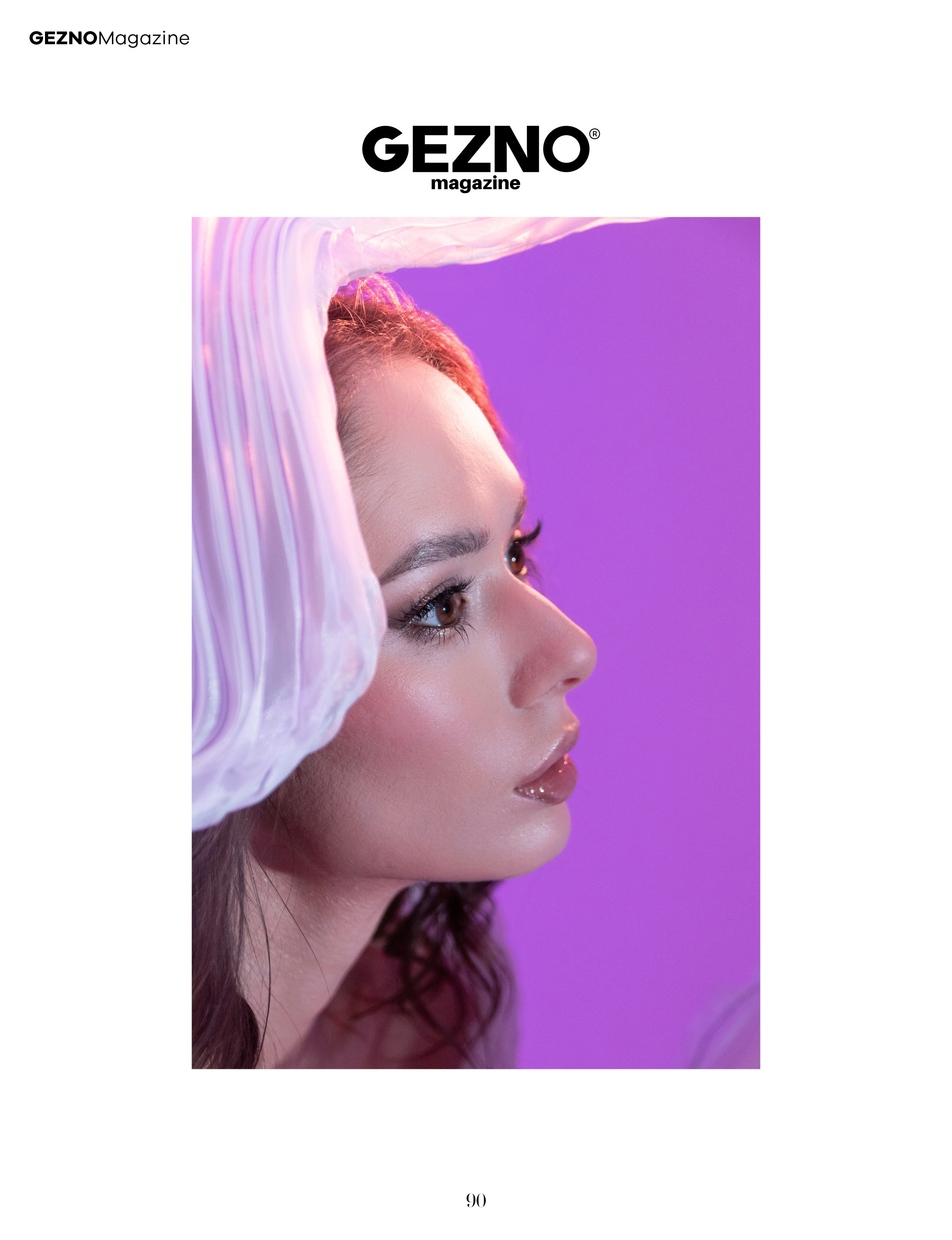 Студийная сьемка. Публикация в GENZO magazine. Портретный фотограф в Санкт-Петербурге Савельева Ольга