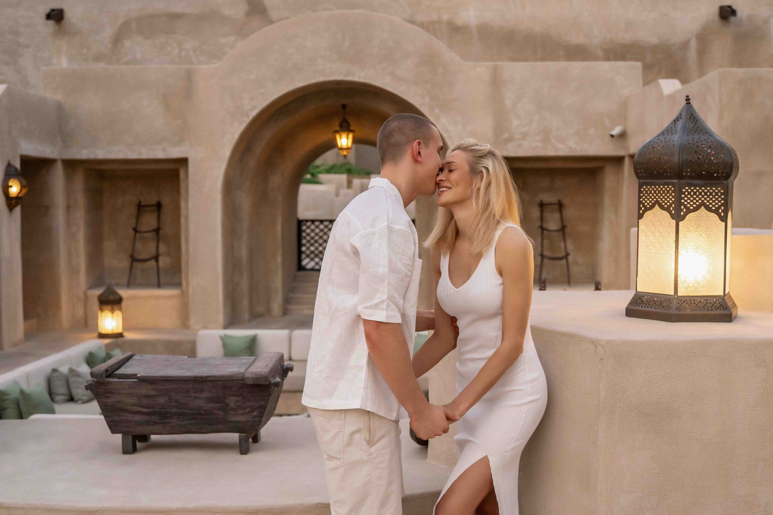 Предложение после заката | Елена и Никита. Фотограф и видеограф в Москве и Абу Даби Мария Кулагина