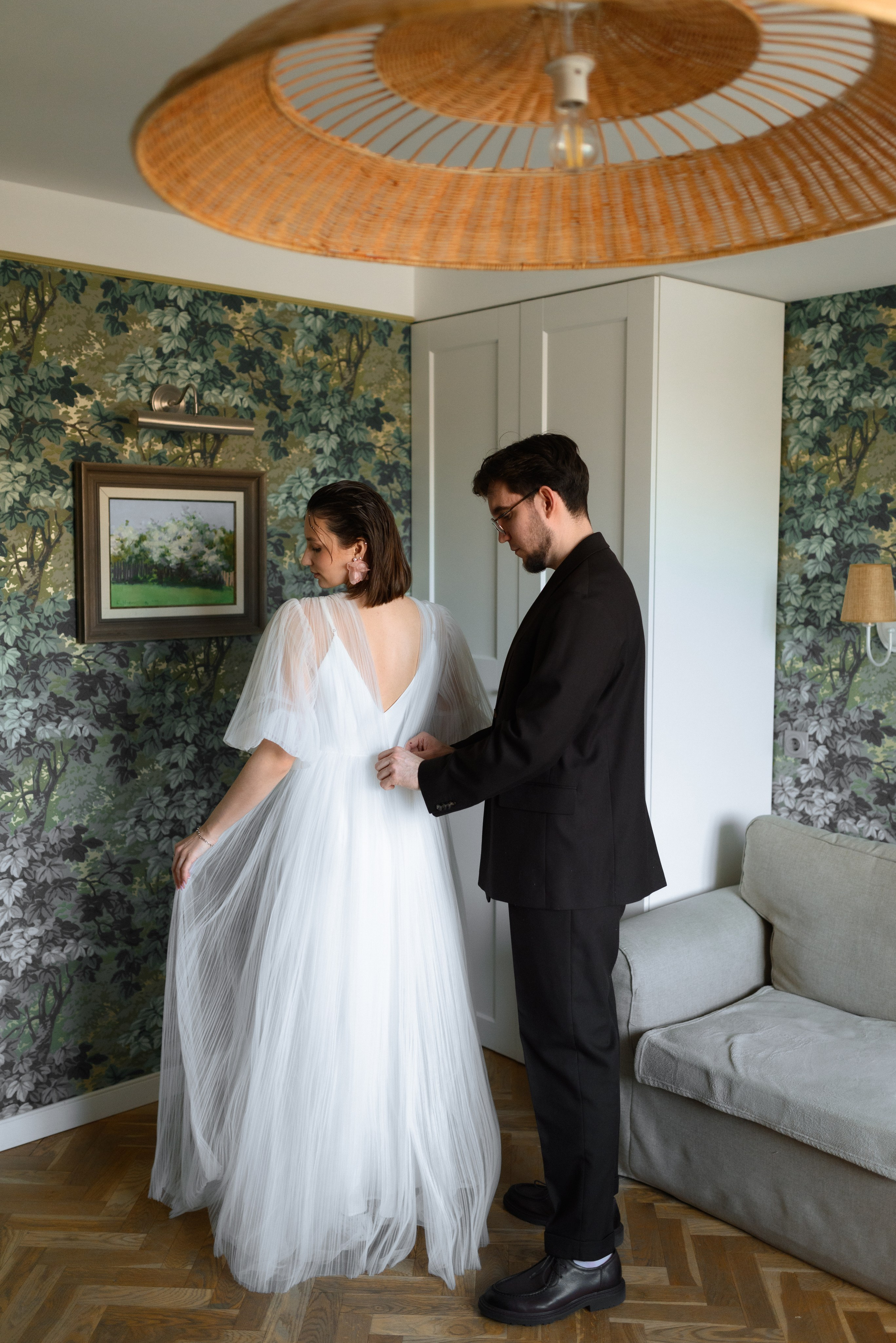 Сборы Вероники и Фаиля. Свадебный фотограф Анастасия Бударина