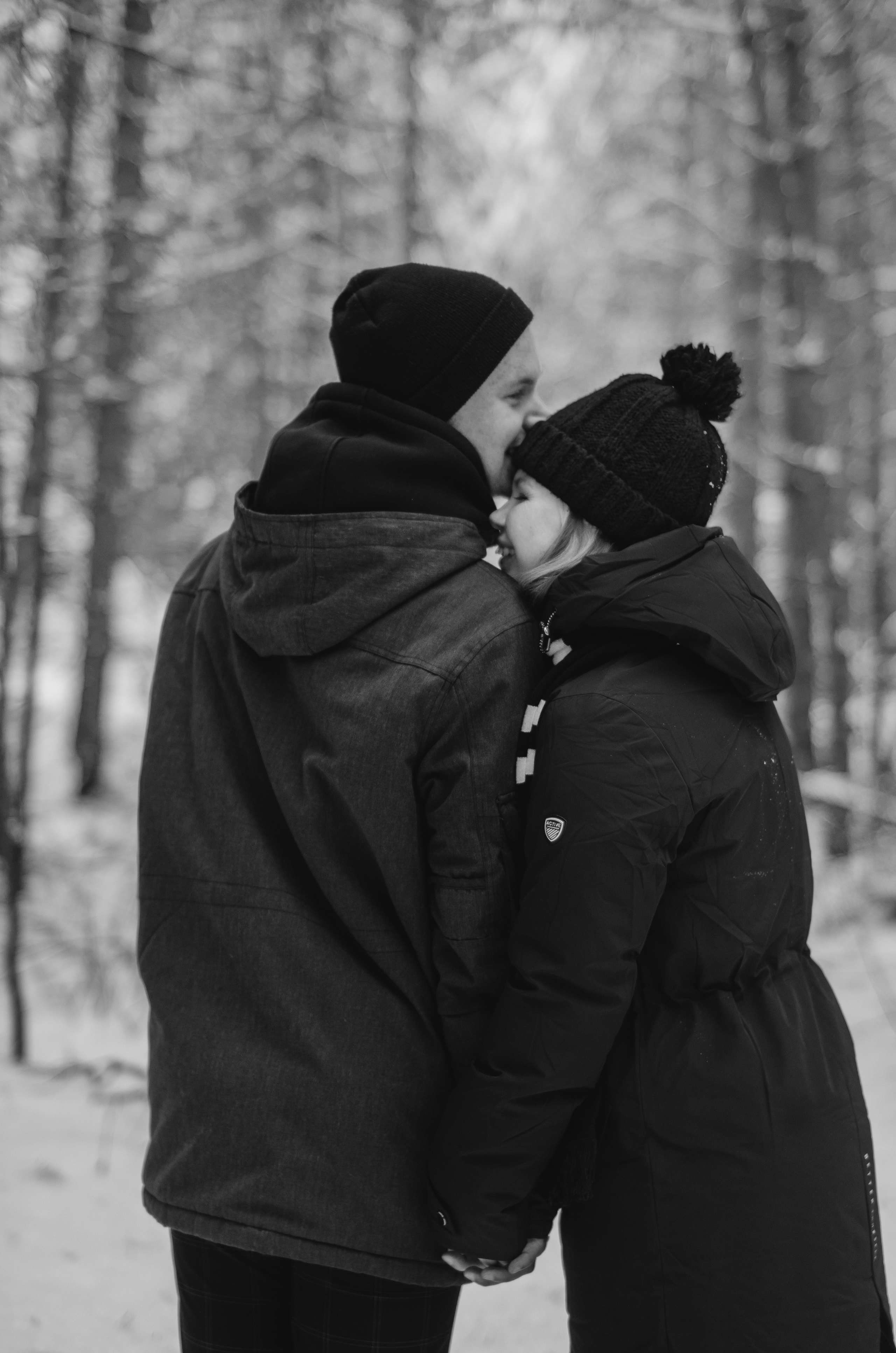 Зимняя история любви в стиле фильма «Гарри Поттер». Денисова Аля — фотограф для парных съемок и индивидуальных историй в Барнауле