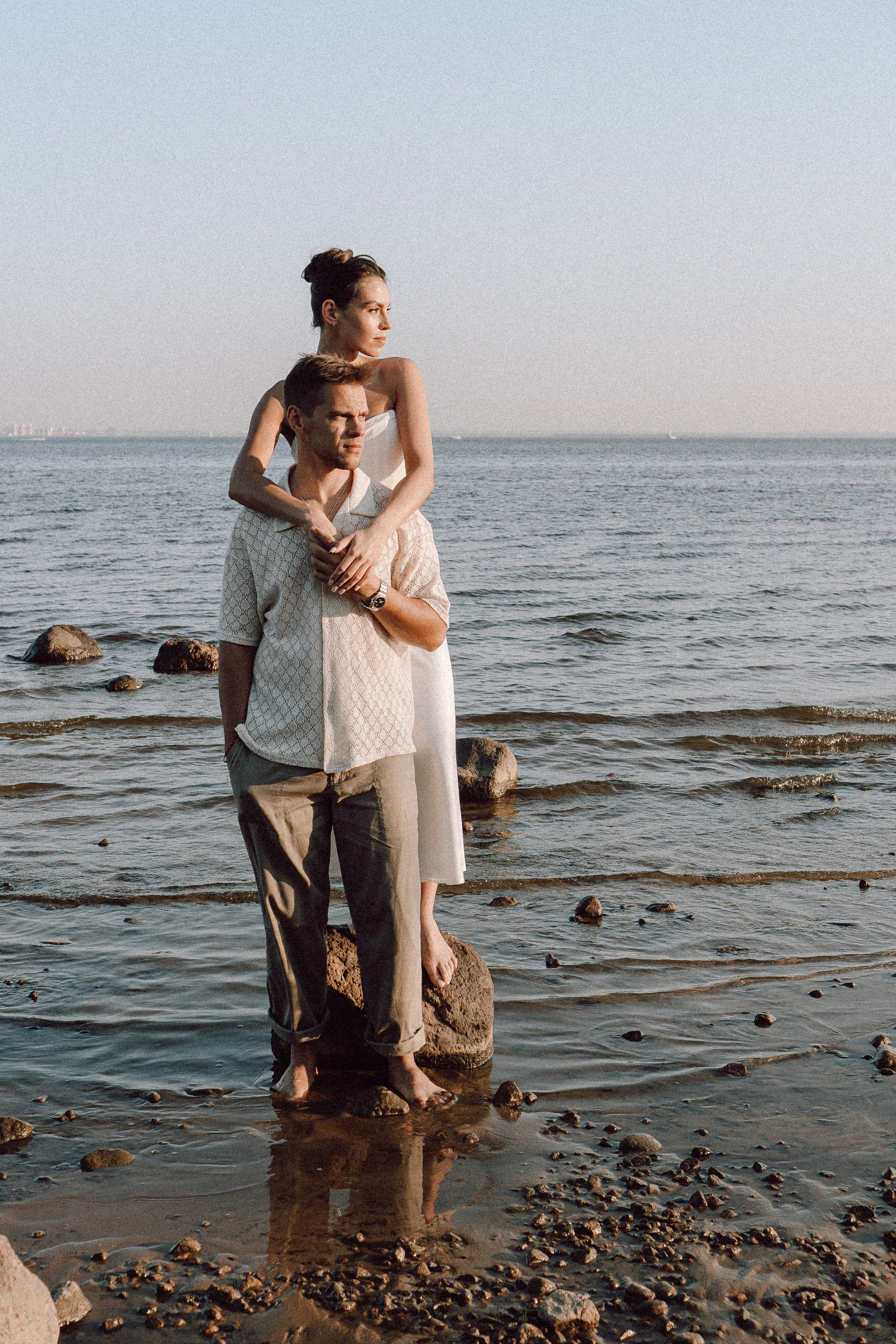 СВАДЕБНАЯ ФОТОСЕССИЯ ВЫЕЗДНОЙ ЦЕРЕМОНИИ (ФИНСКИЙ ЗАЛИВ). Профессиональный фотограф, Санкт-Петербург — Виктория Богомолова