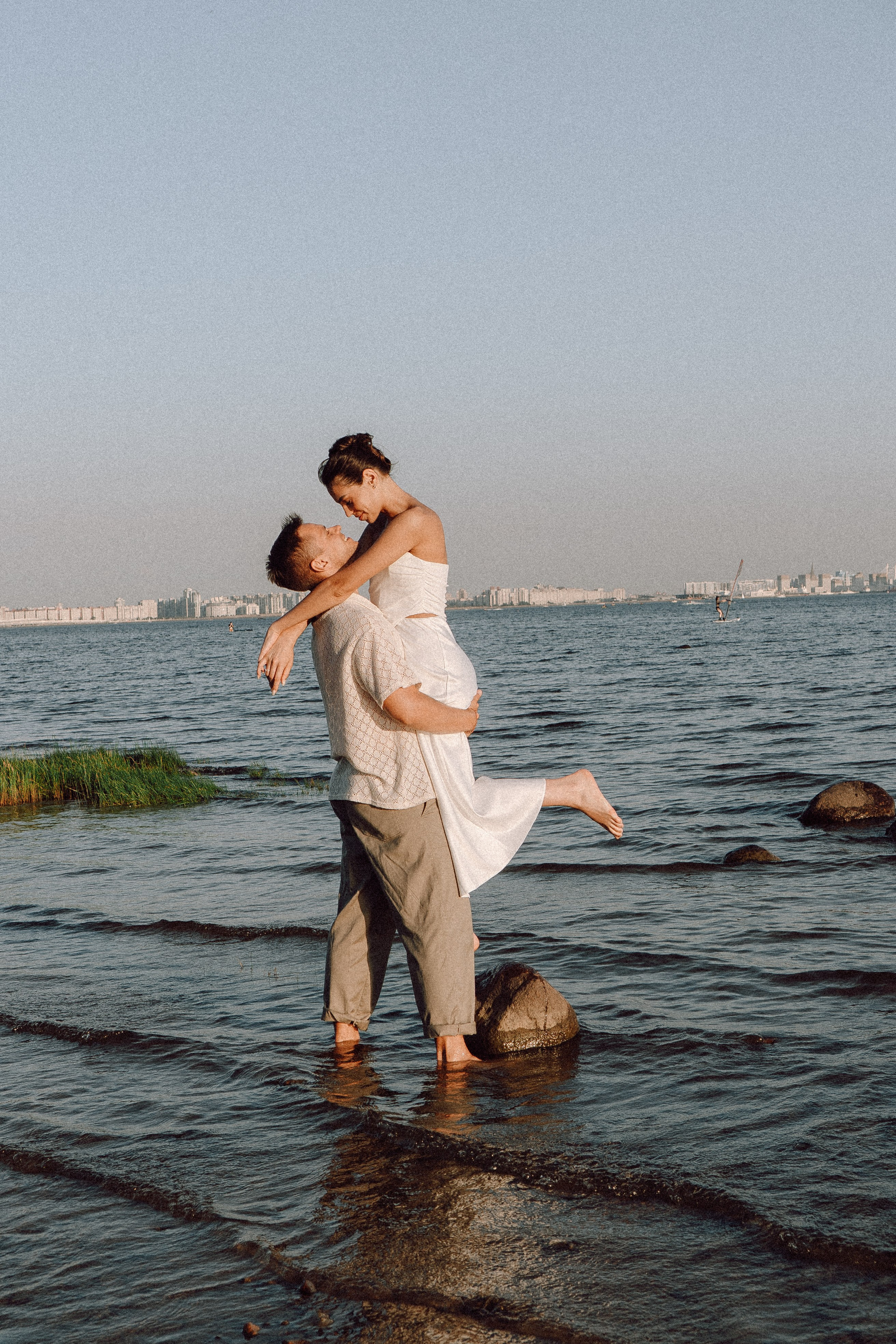 СВАДЕБНАЯ ФОТОСЕССИЯ ВЫЕЗДНОЙ ЦЕРЕМОНИИ (ФИНСКИЙ ЗАЛИВ). Профессиональный фотограф, Санкт-Петербург — Виктория Богомолова