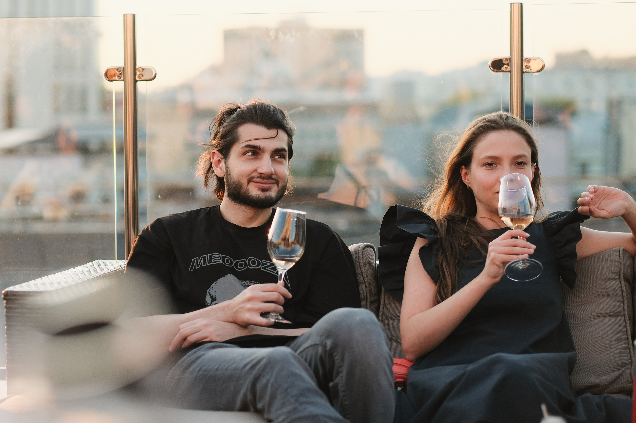 Вечеринка на крыше в Москве. Фотограф Михаил Ерохин | Москва