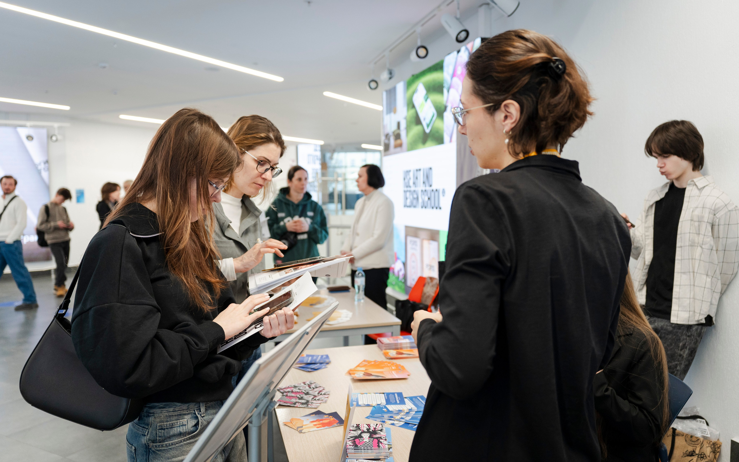 День открытых дверей Школы Дизайна НИУ ВШЭ. Фотограф в Москве Савкина Евгения
