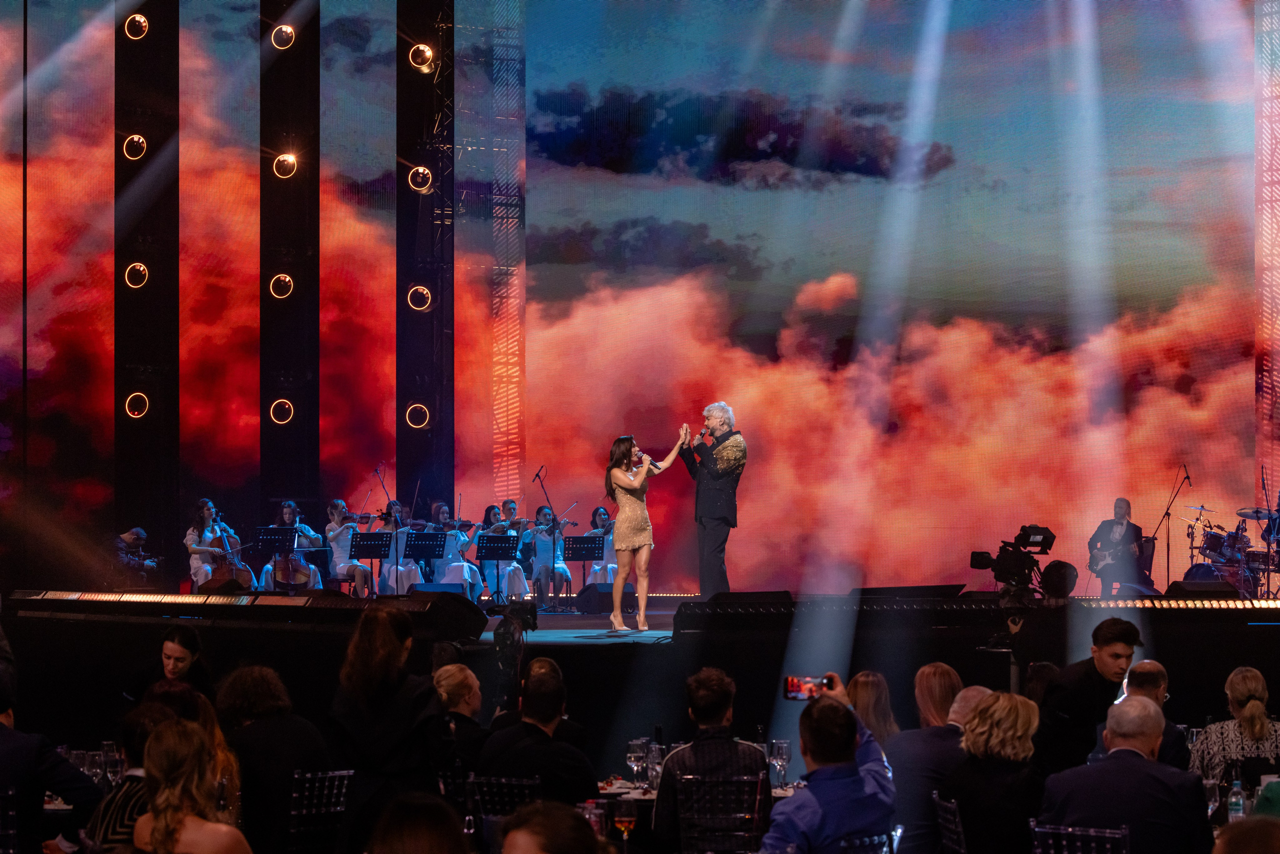 Гравный новогодний концерт 2025 Live Арена Москва. Свадебный и семейный фотограф в Москве и Московской области Оксана Шлыкова