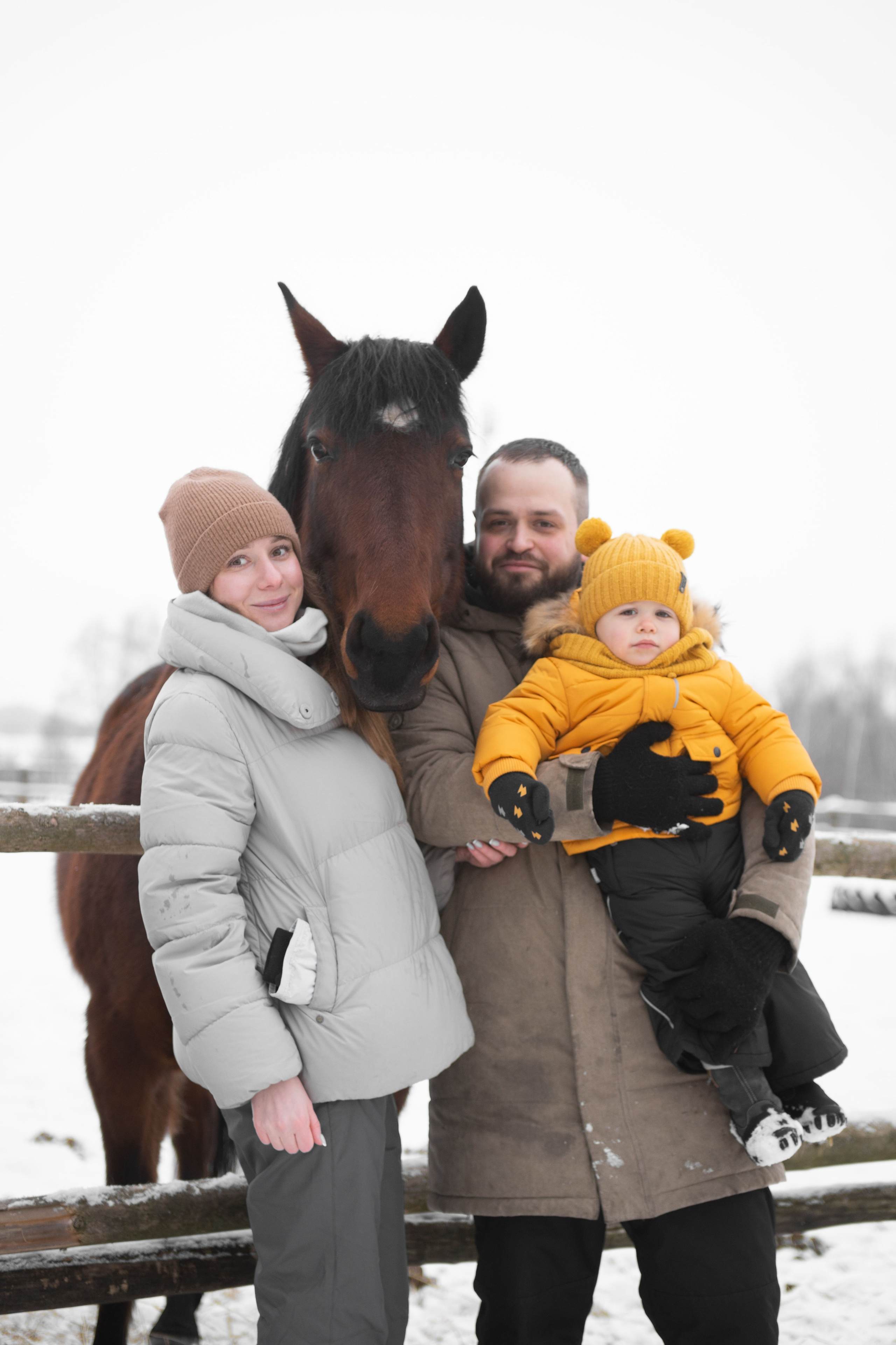 Семейная фотосессия. Фотограф в Калуге фотосессии с лошадьми в Калуге Грешнова Ольга