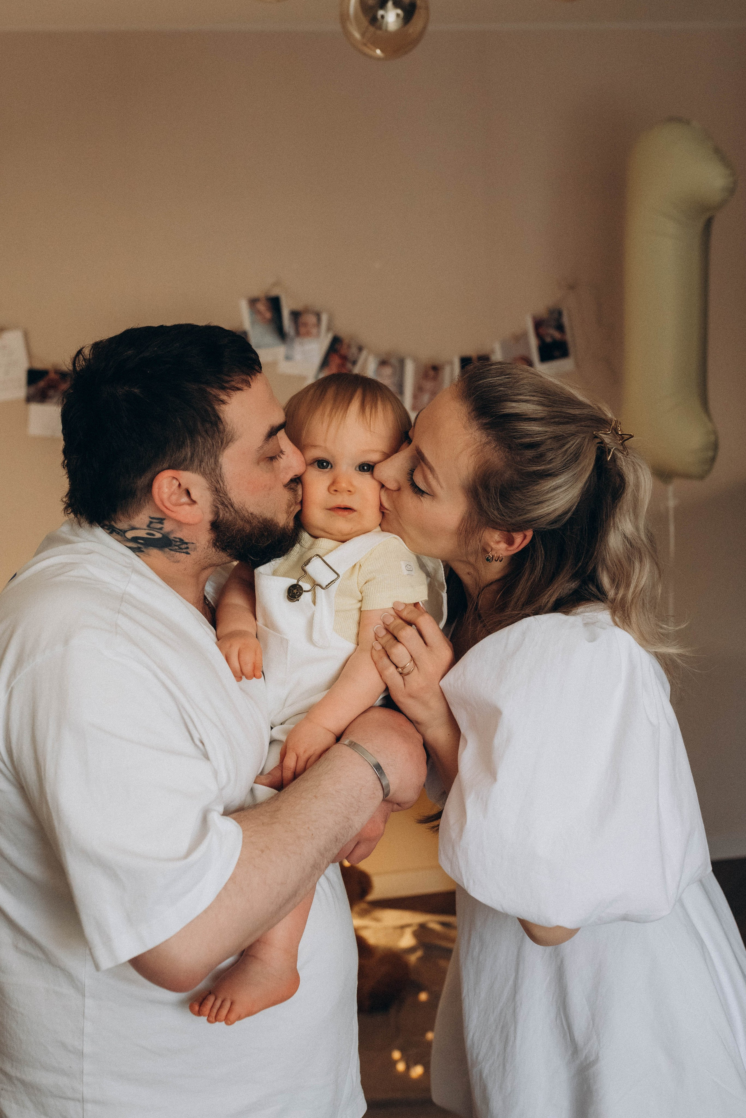 Домашняя фотосессия ко дню рождения малыша. Семейный фотограф в Железнодорожном Масаева Елена