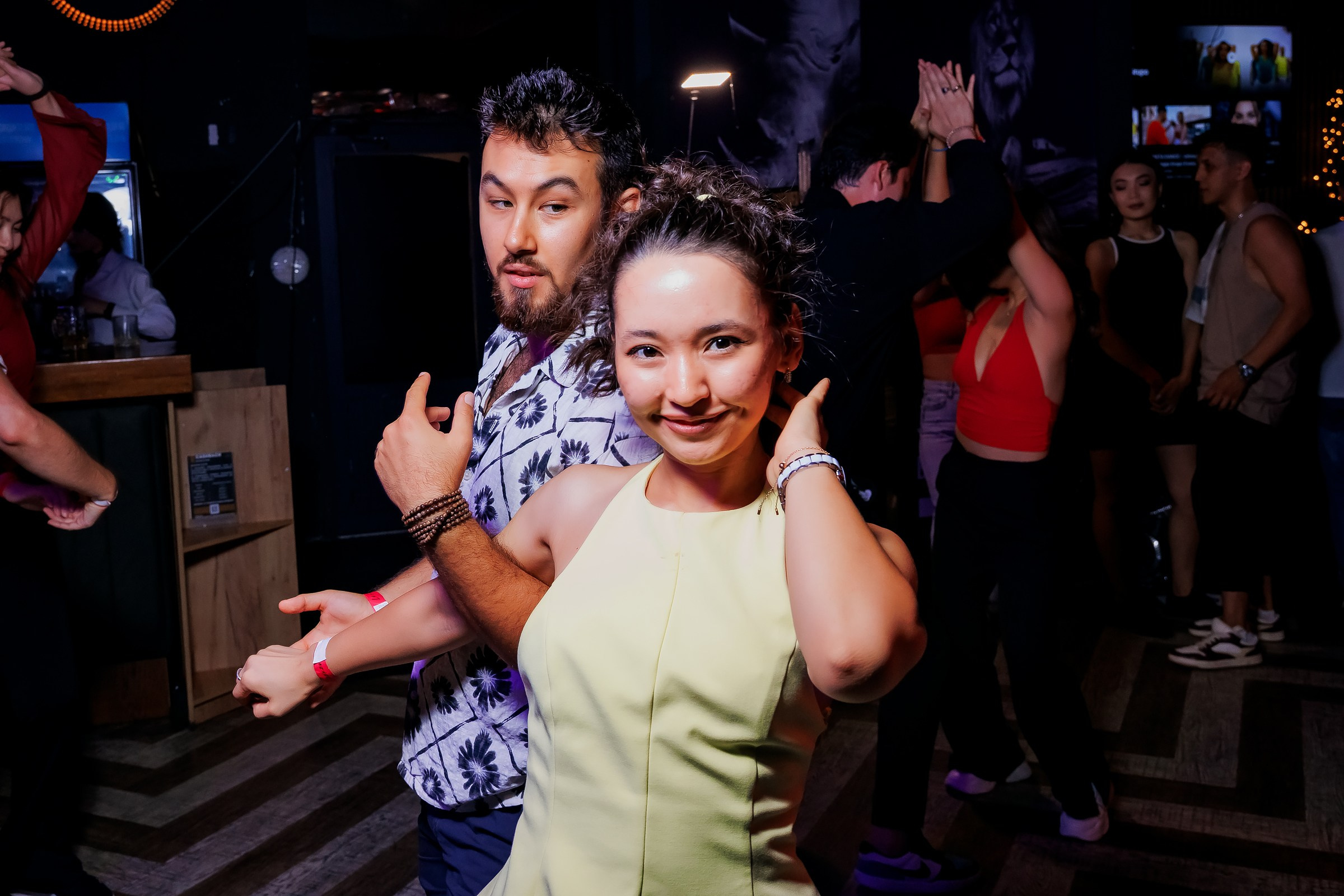 Bachata party by One Flick. Репортажный фотограф в Алматы Каюпов Сержан