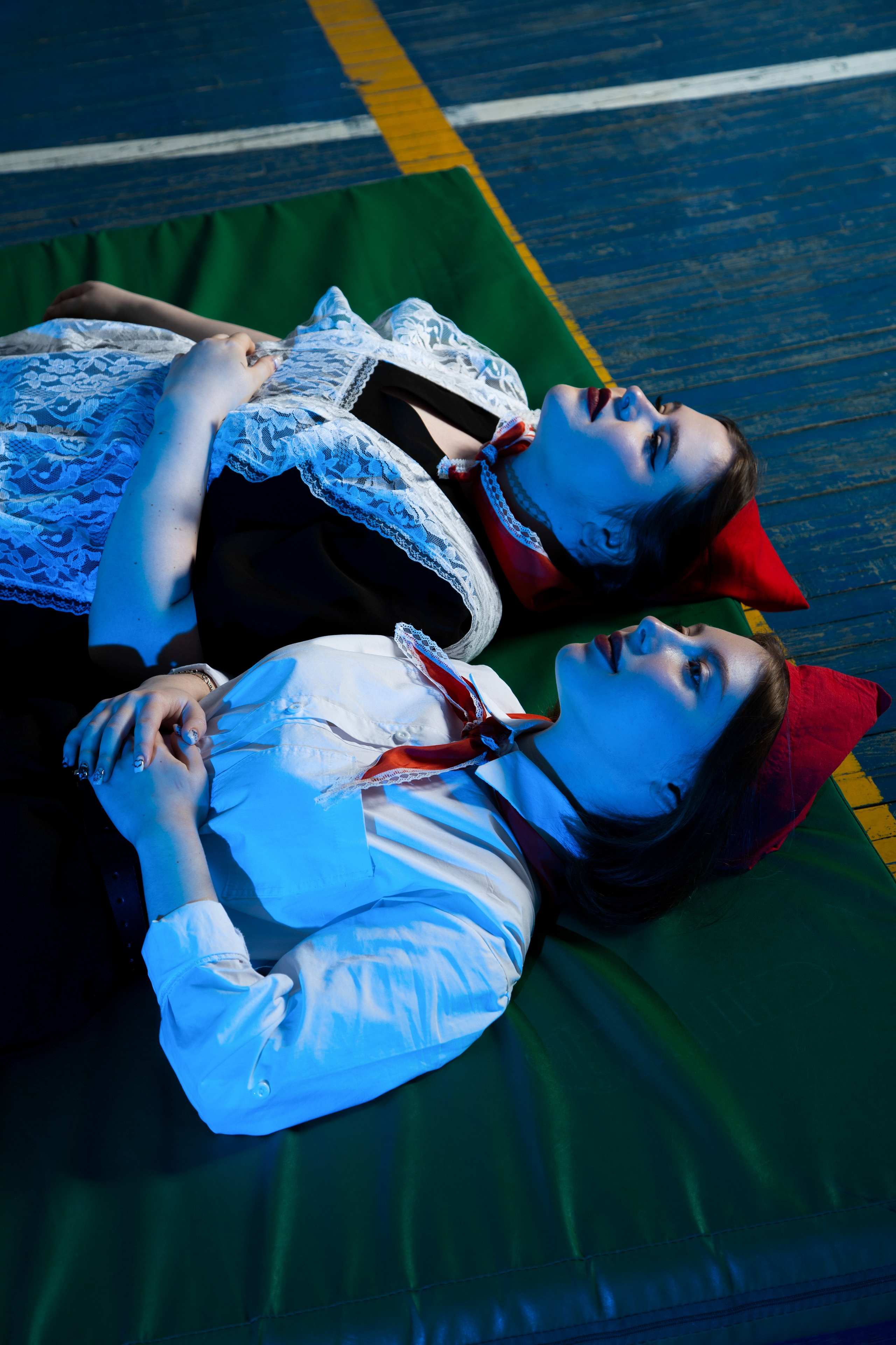 Несоветские школьницы. Фотограф|Катя Рикошетер