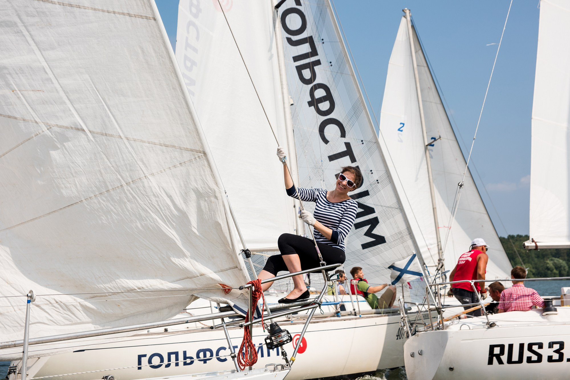 Парусная регата. Anzhina1.wfolio.pro